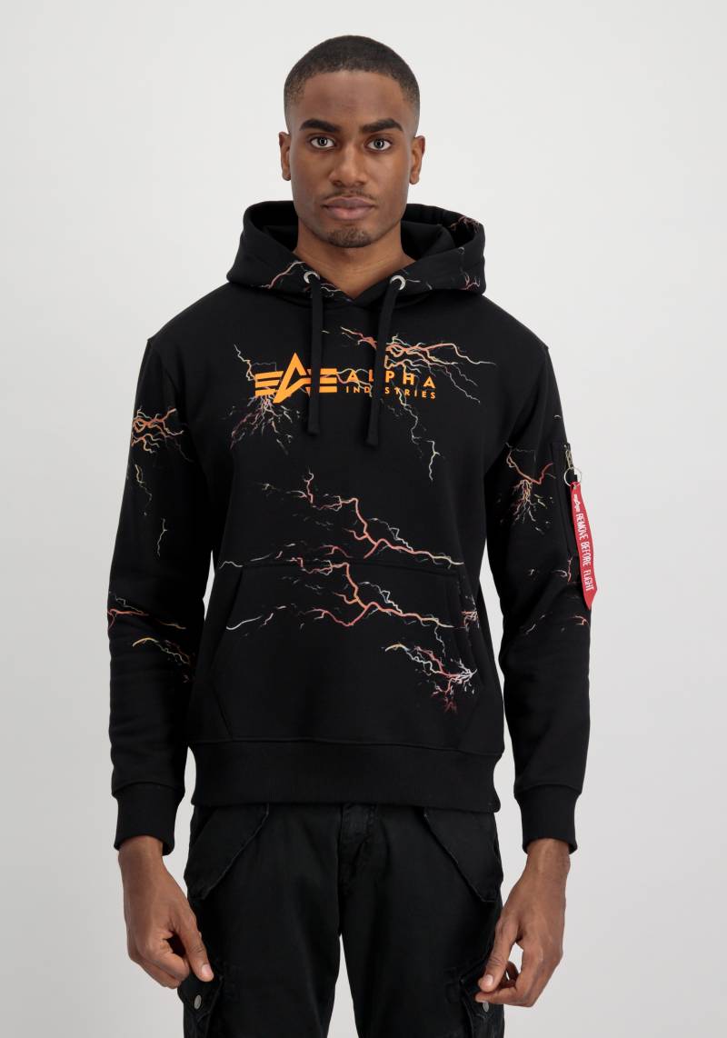 Alpha Industries Hoodie »Alpha Industries Men - Hoodies Lightning AOP Hoodie« von alpha industries