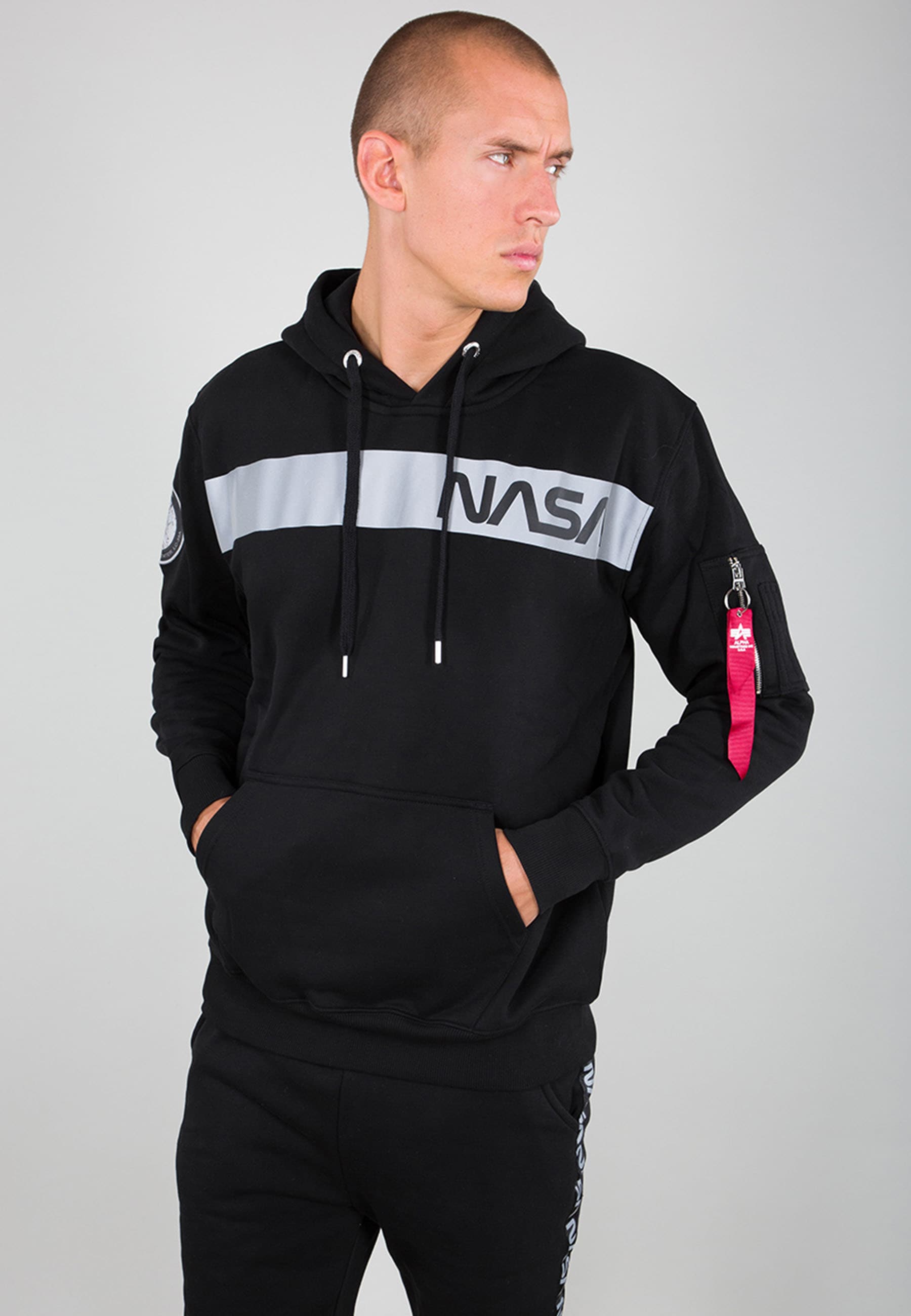 Alpha Industries Hoodie »Alpha Industries Men - Hoodies NASA RS Hoodie« von alpha industries