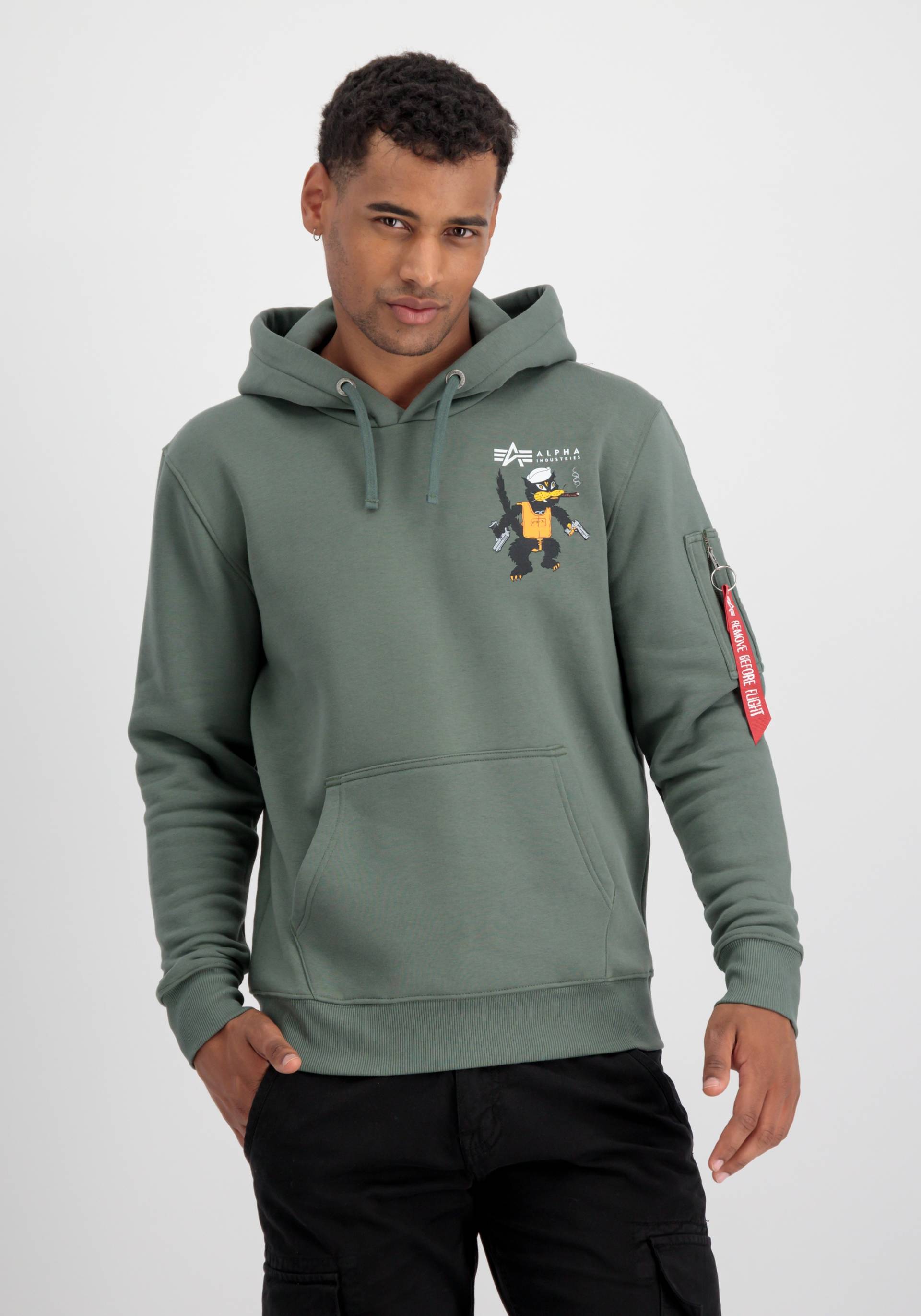 Alpha Industries Hoodie »Alpha Industries Men - Hoodies PB Squadron Hoodie« von alpha industries