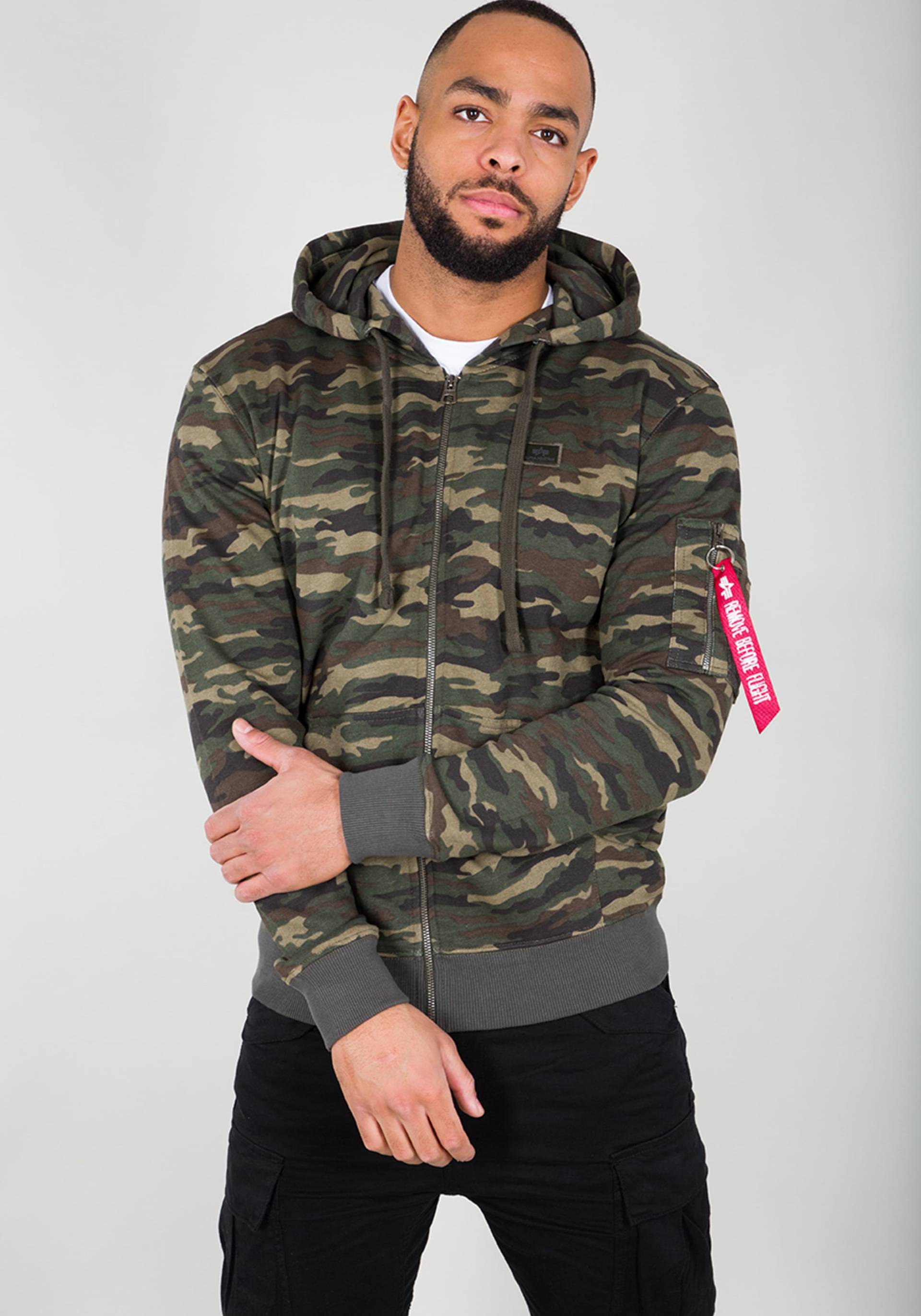 Alpha Industries Hoodie »Alpha Industries Men - Hoodies X-Fit Zip Hoodie« von alpha industries