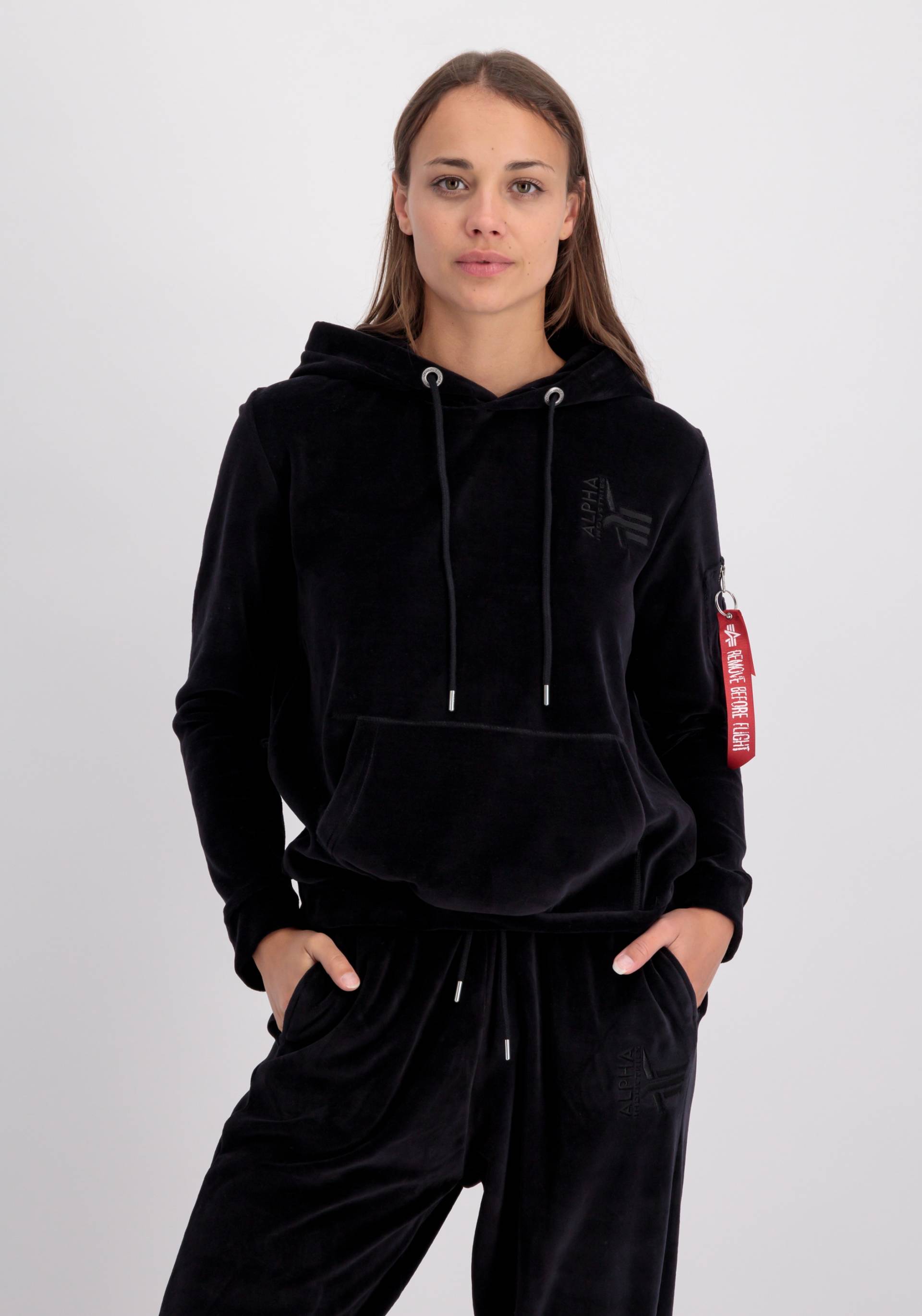 Alpha Industries Hoodie »Alpha Industries Women - Hoodies Frottee Hoody Wmn« von alpha industries