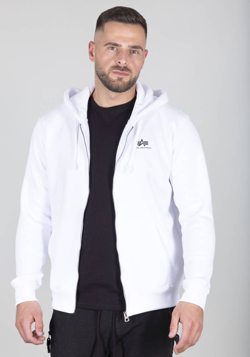 Alpha Industries Kapuzensweatjacke »Basic Zip Hoody SL« von alpha industries