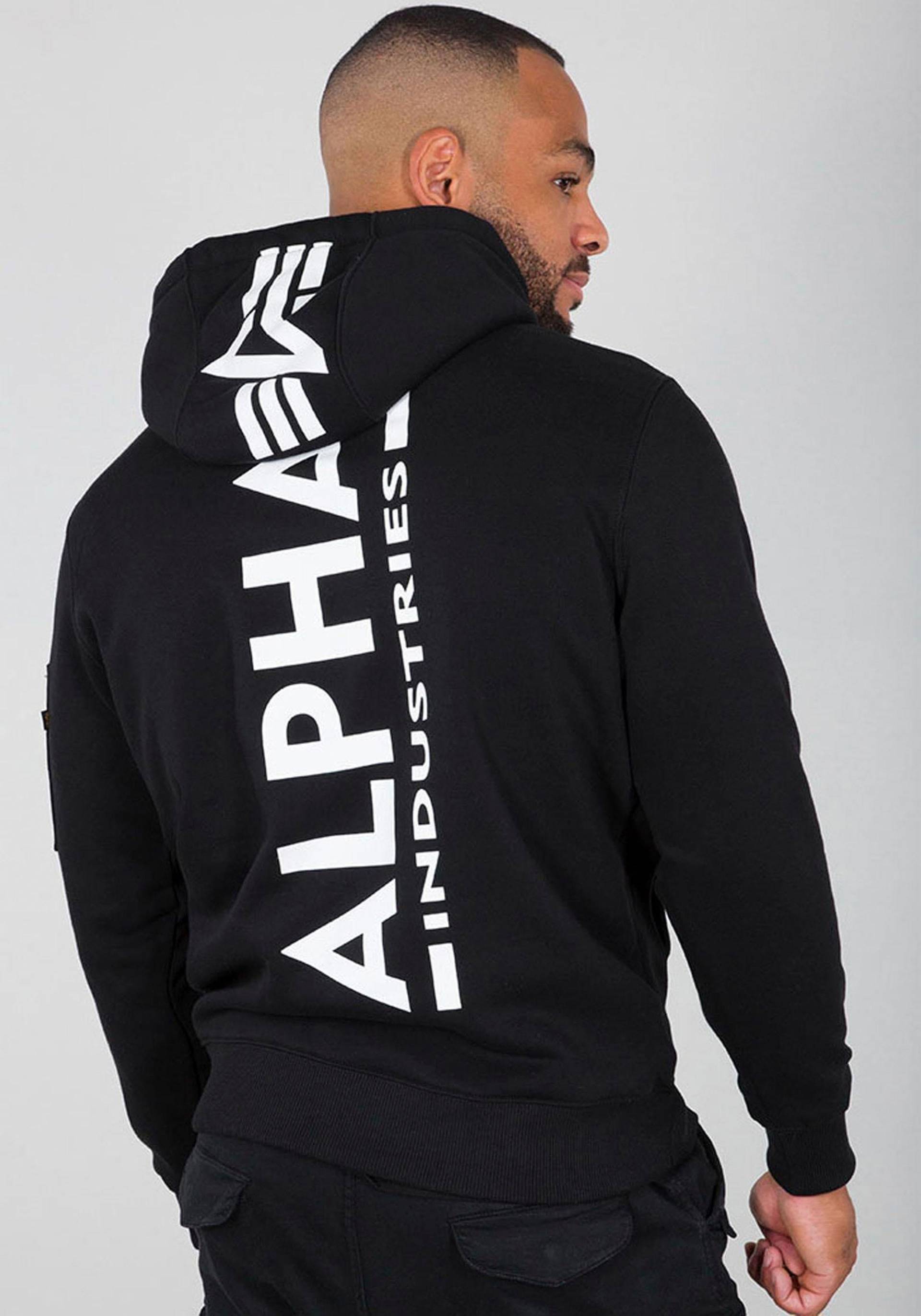 Alpha Industries Kapuzensweatshirt »BACK PRINT HOODY« Alpha Industries Kapuzensweatshirt »BACK PRINT HOODY« von alpha industries