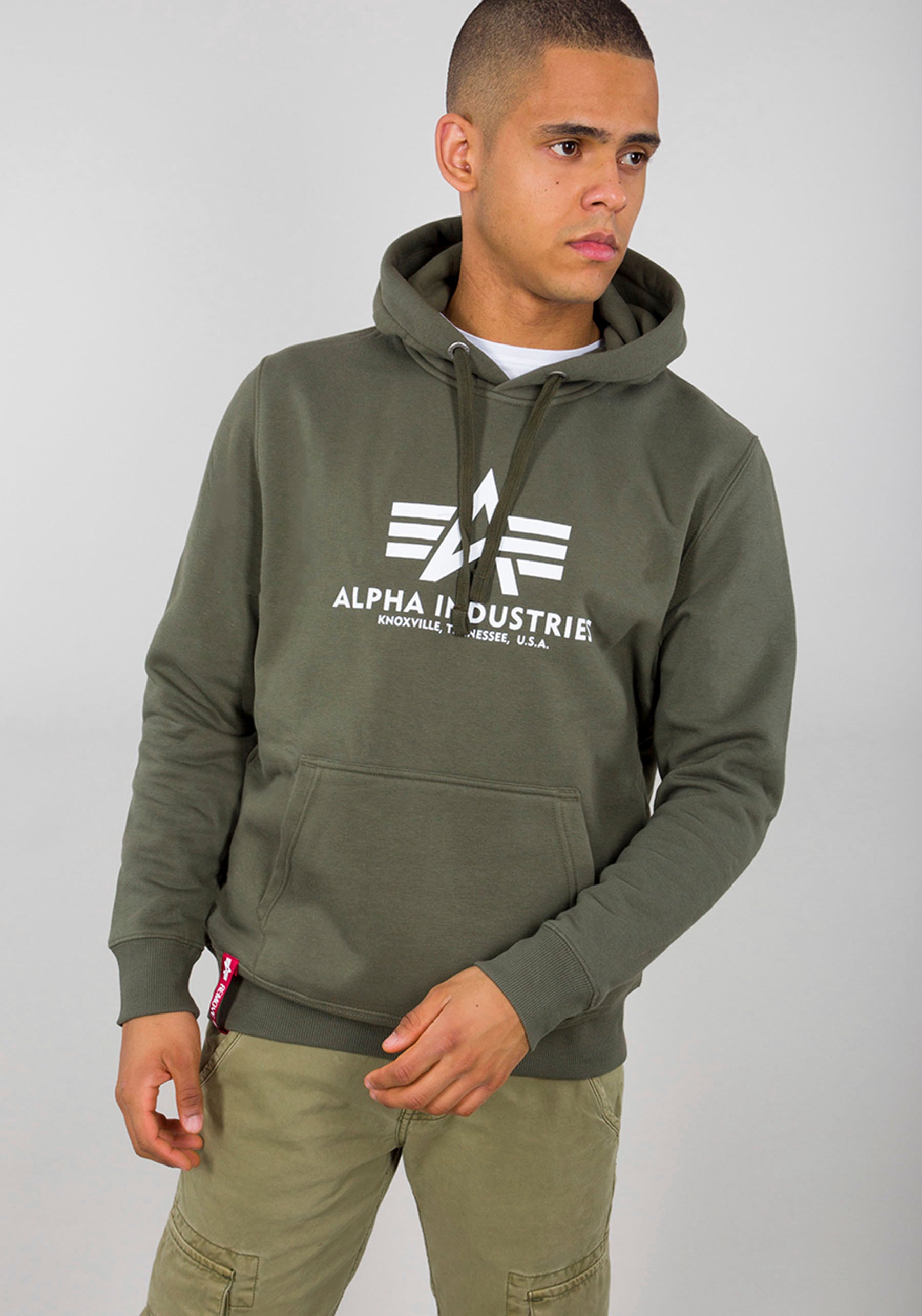 Alpha Industries Kapuzensweatshirt »Basic Hoody« Alpha Industries Kapuzensweatshirt »Basic Hoody« von alpha industries