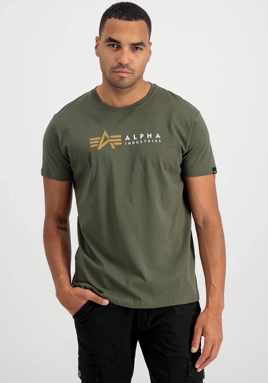 Alpha Industries Kurzarmshirt »Alpha Label T« Alpha Industries Kurzarmshirt »Alpha Label T« von alpha industries