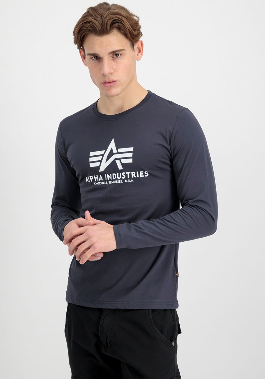 Alpha Industries Langarmshirt »BASIC T - LS« von alpha industries