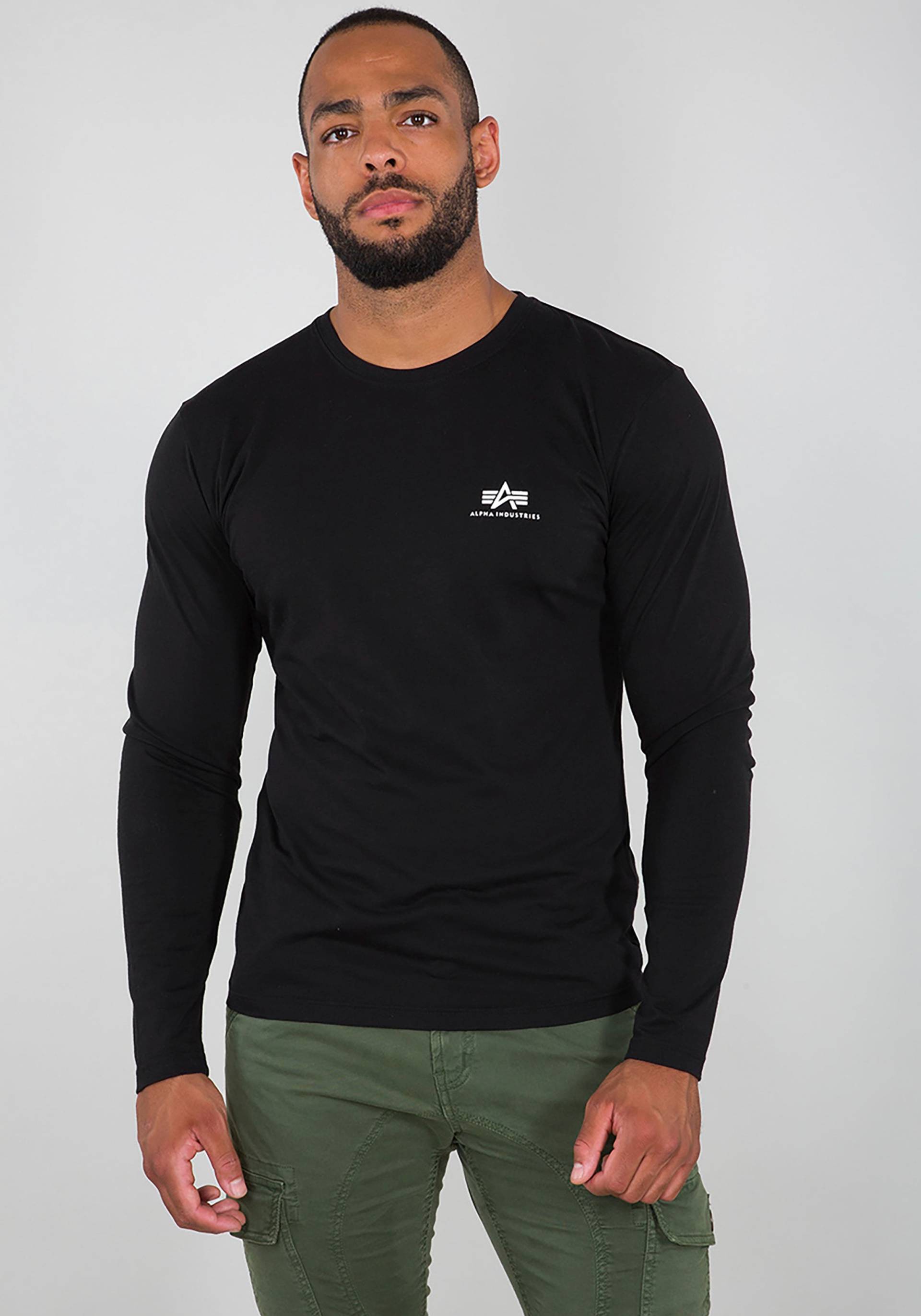 Alpha Industries Langarmshirt »Basic LS Small Logo« Alpha Industries Langarmshirt »Basic LS Small Logo« von alpha industries