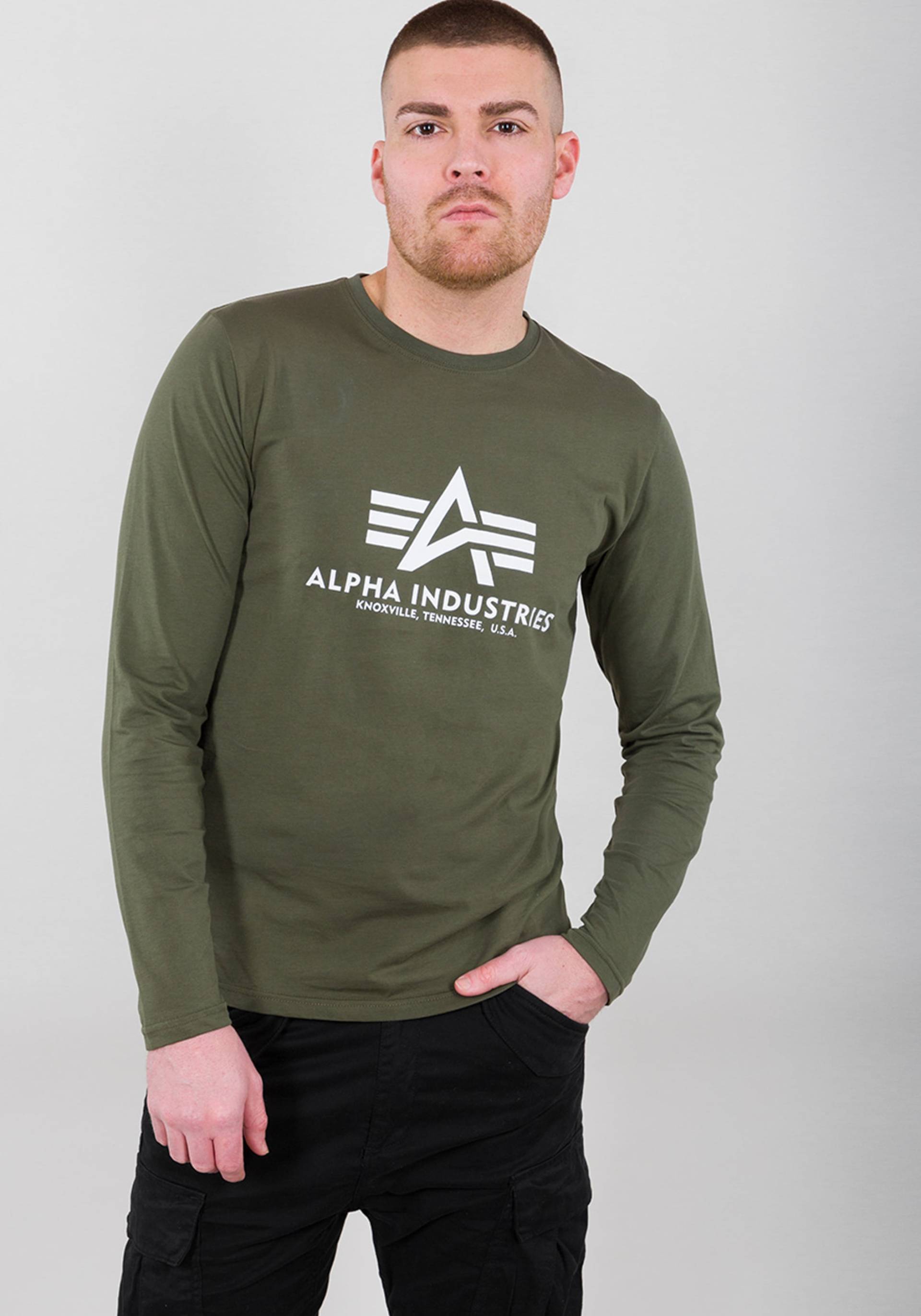 Alpha Industries Longsleeve »Alpha Industries Men - Longsleeves Basic T - Longsleeve« von alpha industries