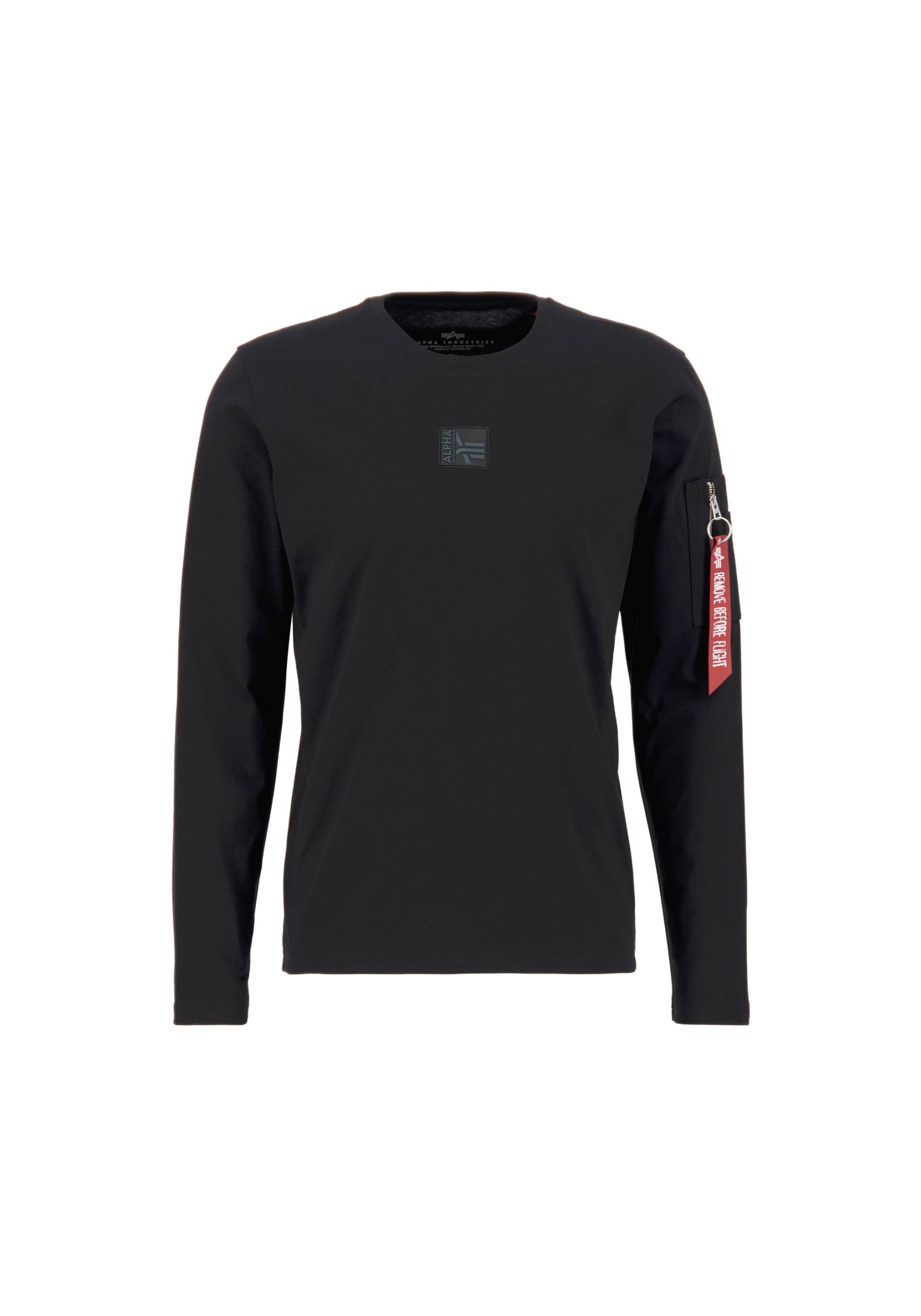 Alpha Industries Longsleeve »Alpha Industries Men - Longsleeves Label LS HC« von alpha industries