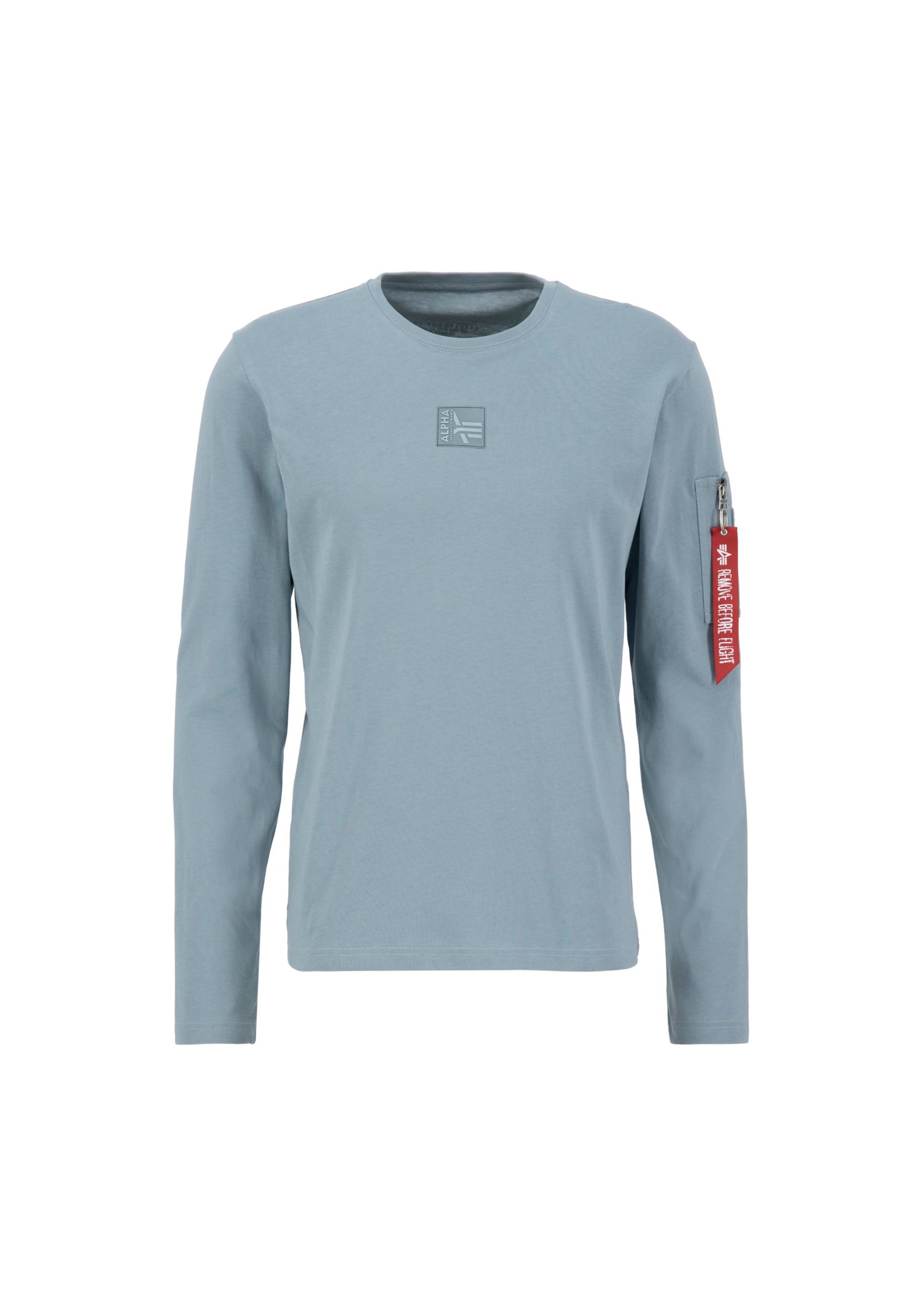 Alpha Industries Longsleeve »Alpha Industries Men - Longsleeves Label LS HC« von alpha industries