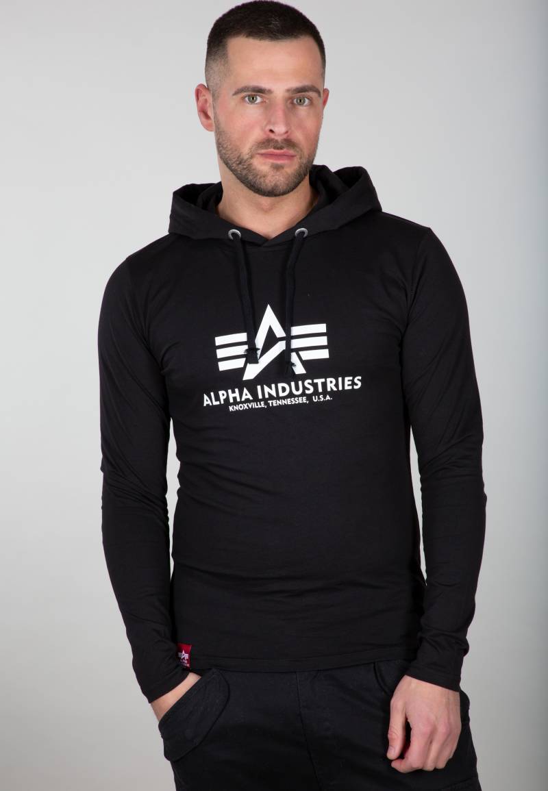 Alpha Industries Longsleeve »Alpha Industries Men - Longsleeves Basic Hooded Heavy LS« von alpha industries