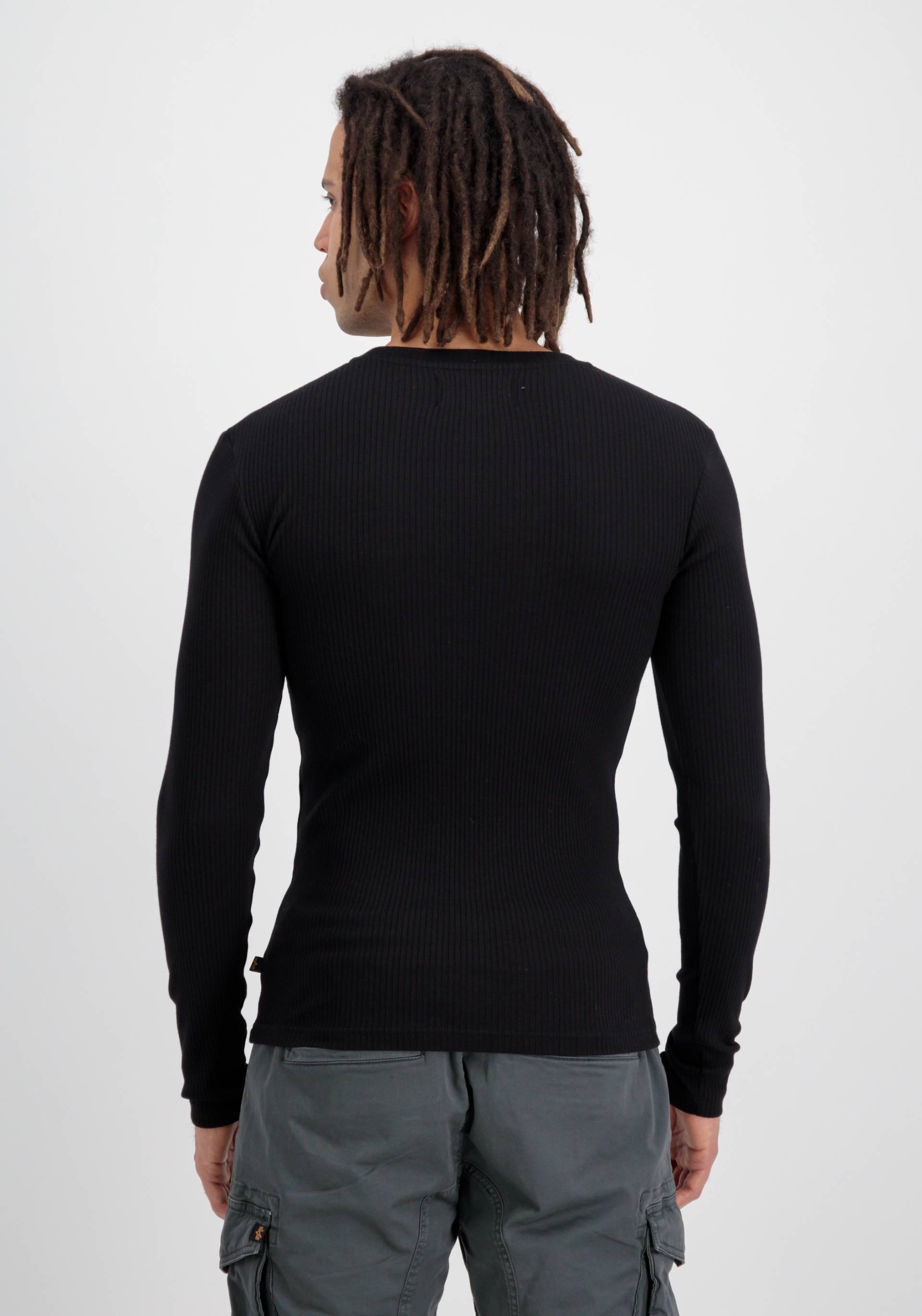 Alpha Industries Longsleeve »Alpha Industries Men - Longsleeves X-Fit Rib LS« von alpha industries