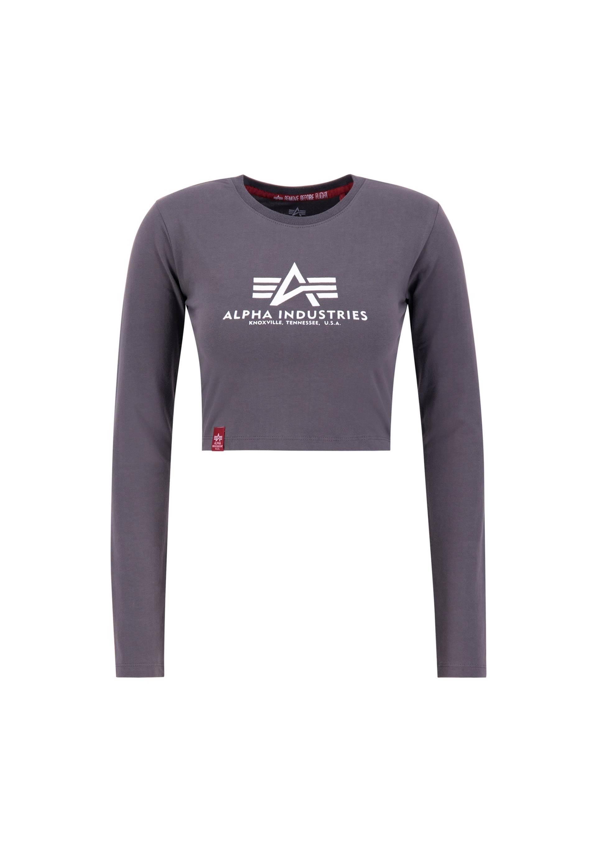 Alpha Industries Sweater »Alpha Industries Women - Longsleeves Basic Cropped LS Women« von alpha industries