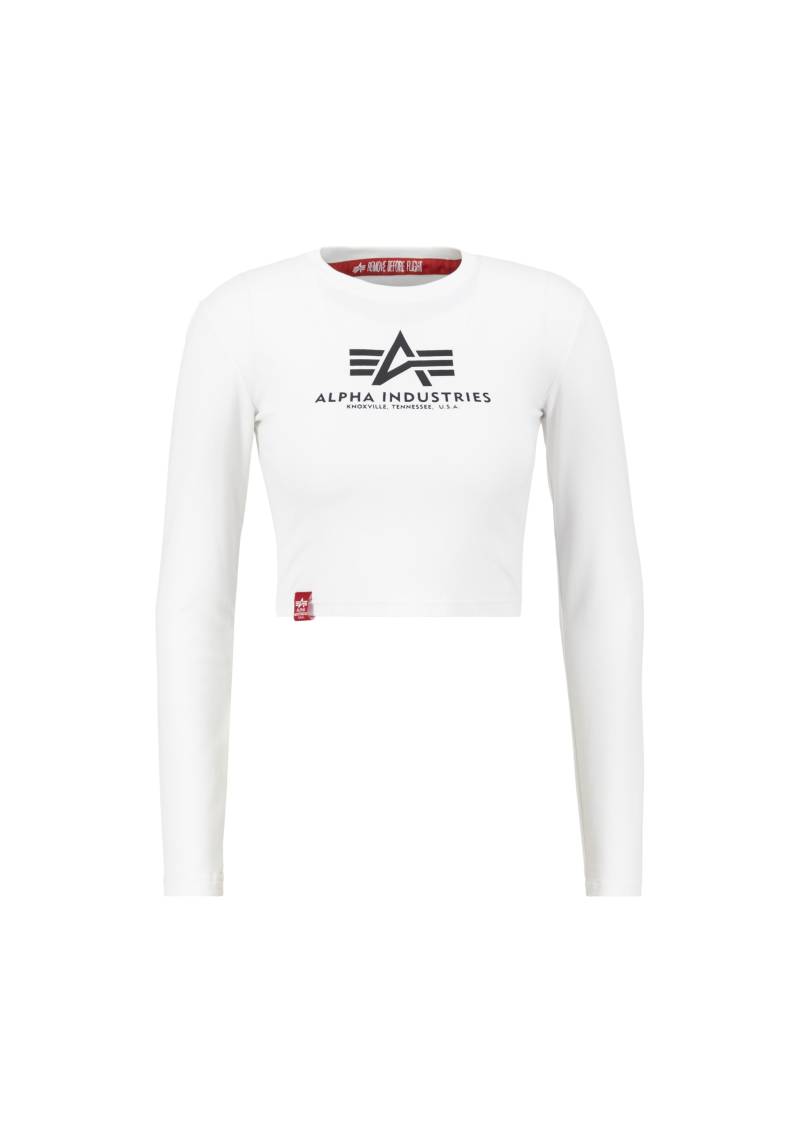 Alpha Industries Sweater »Alpha Industries Women - Longsleeves Basic Cropped LS Wmn« von alpha industries