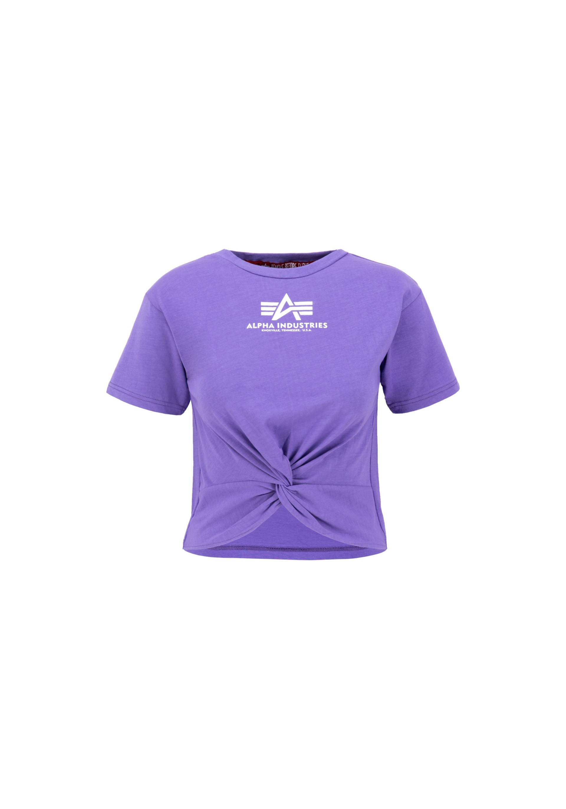 Alpha Industries Muscleshirt »Alpha Industries Women - T-Shirts Knotted Crop T Wmn« von alpha industries