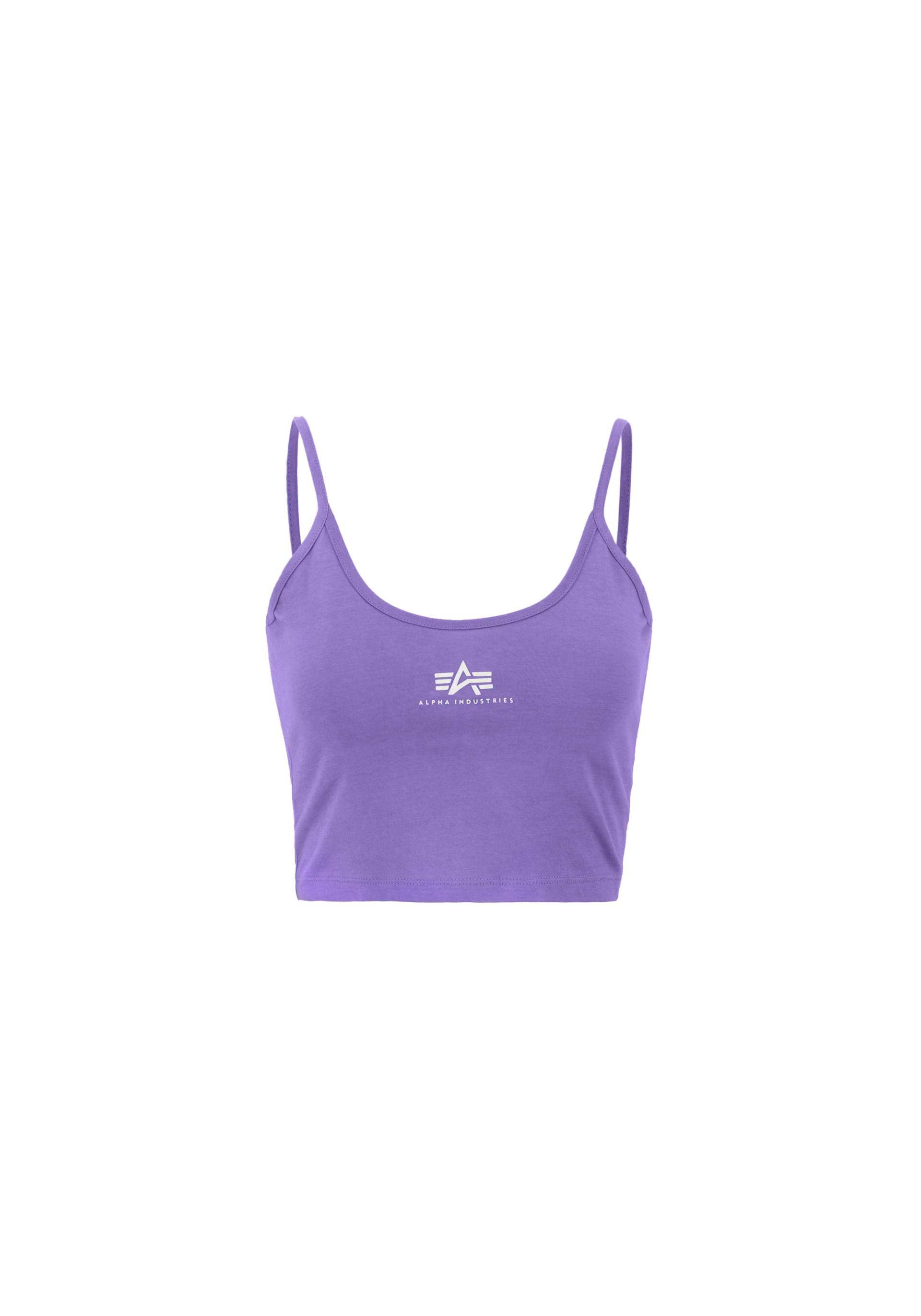 Alpha Industries Muscleshirt »Alpha Industries Women - Tanks Basic Crop-Top SL Women« von alpha industries