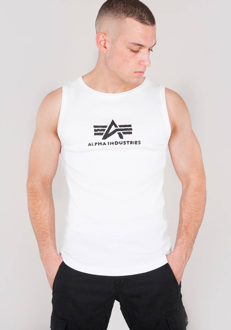 Alpha Industries Muskelshirt »Alpha Industries Men - Tanks Logo Tank« von alpha industries