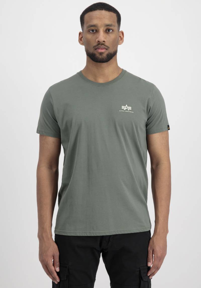 Alpha Industries Rundhalsshirt »BASIC T SMALL LOGO« von alpha industries