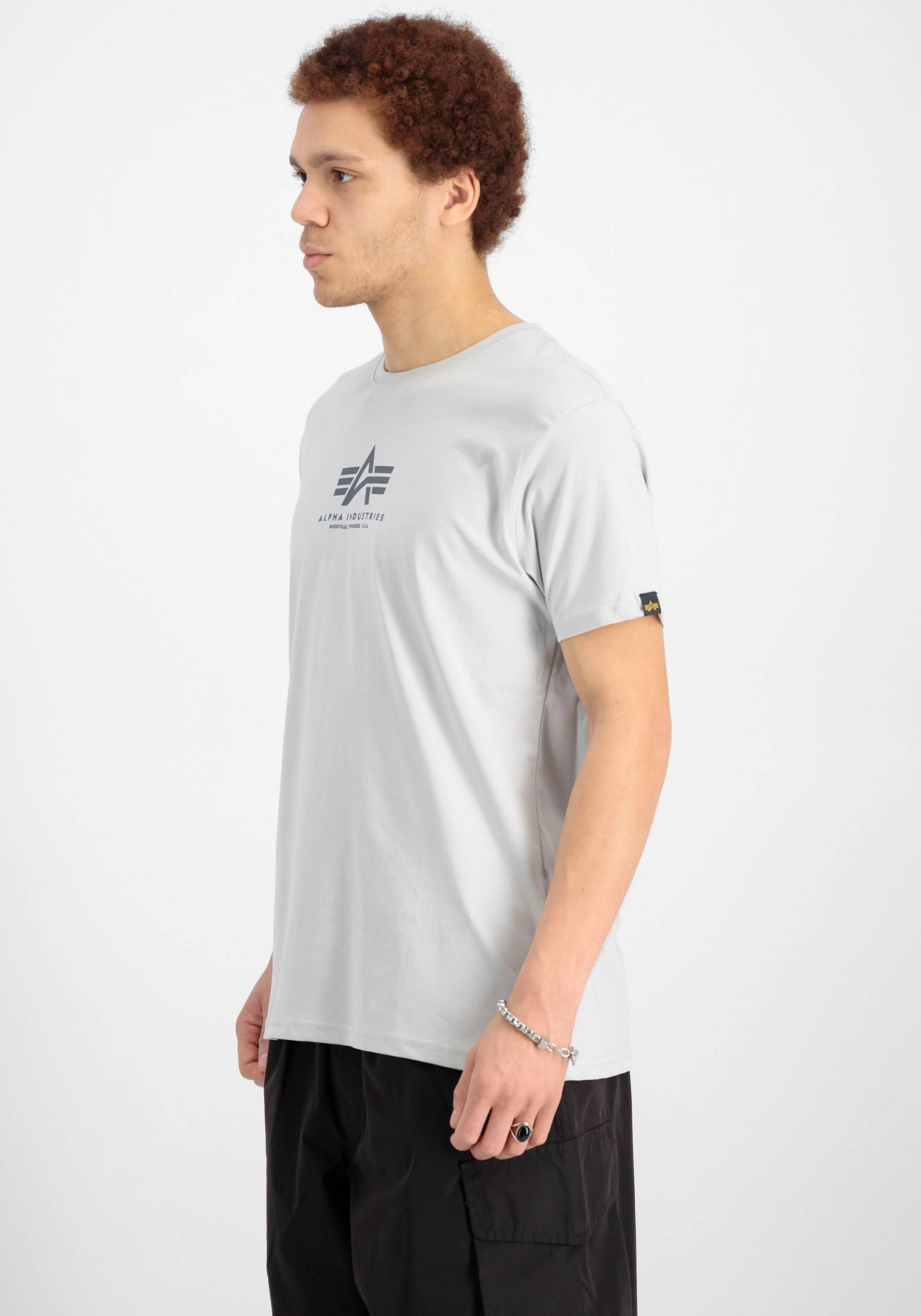 Alpha Industries Rundhalsshirt »Basic T ML« von alpha industries