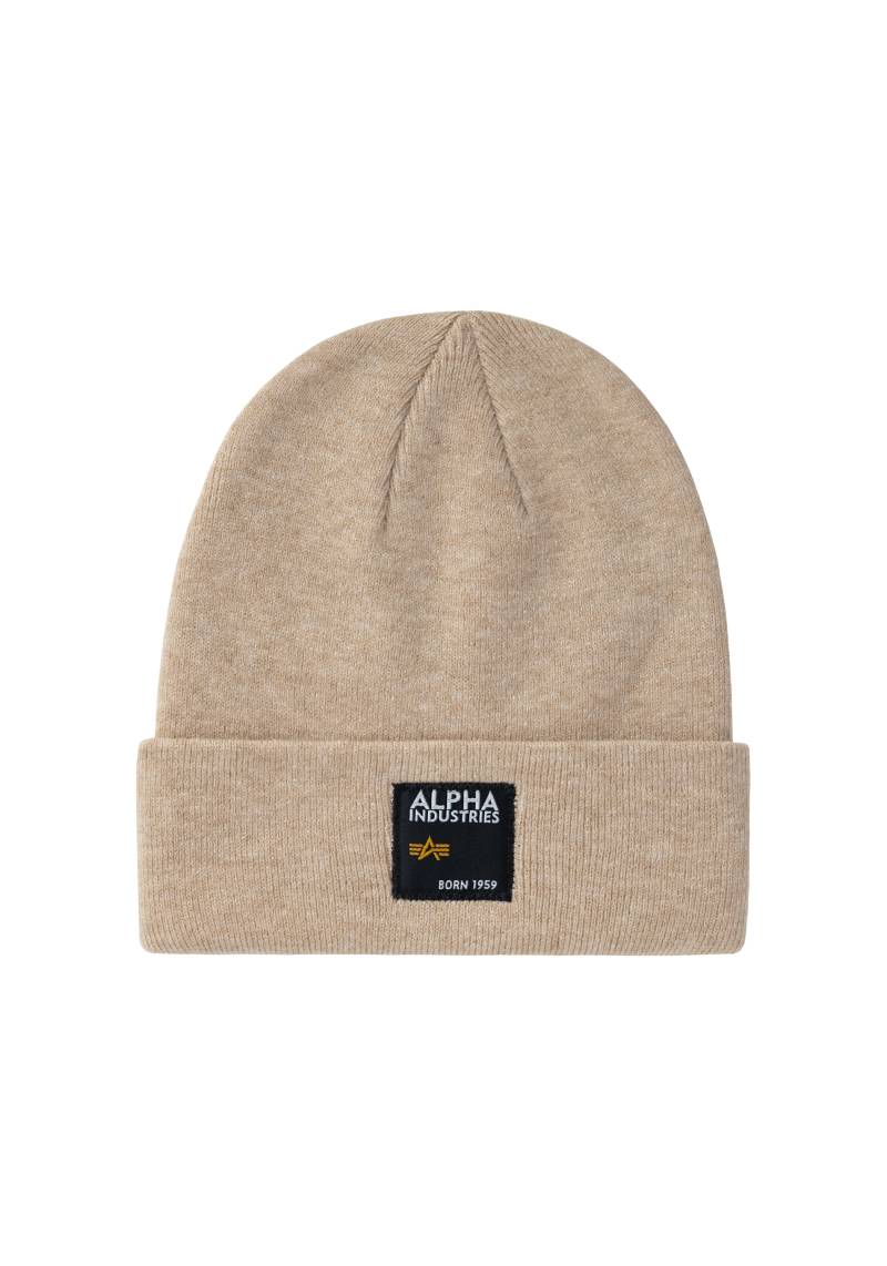 Alpha Industries Skimütze »Alpha Industries Accessoires - Headwear Label Beanie« von alpha industries