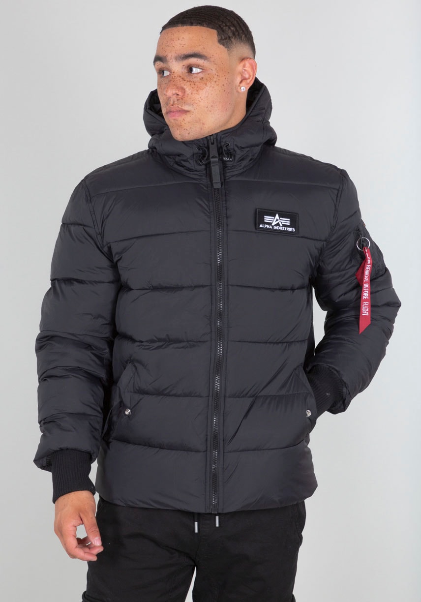 Alpha Industries Steppjacke »Hooded Puffer Alpha FD«, mit Kapuze von alpha industries