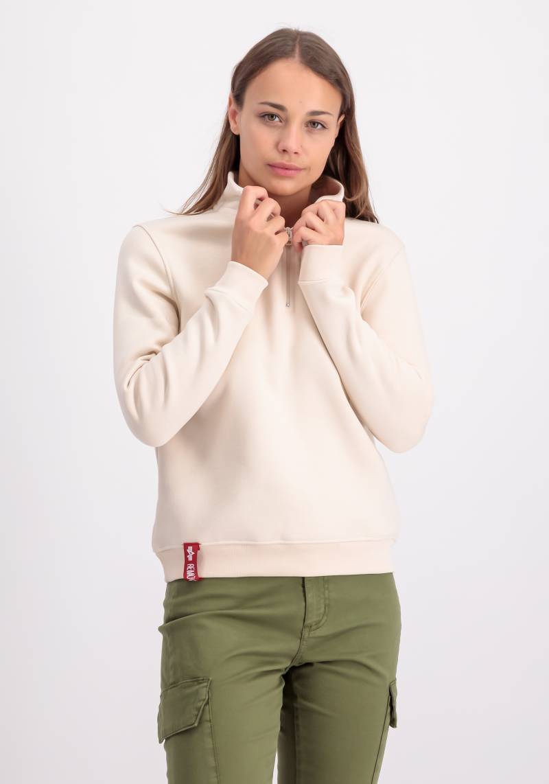 Alpha Industries Sweater »Alpha Industries Women - Sweatshirts Half Zip Sweater SL Women« von alpha industries