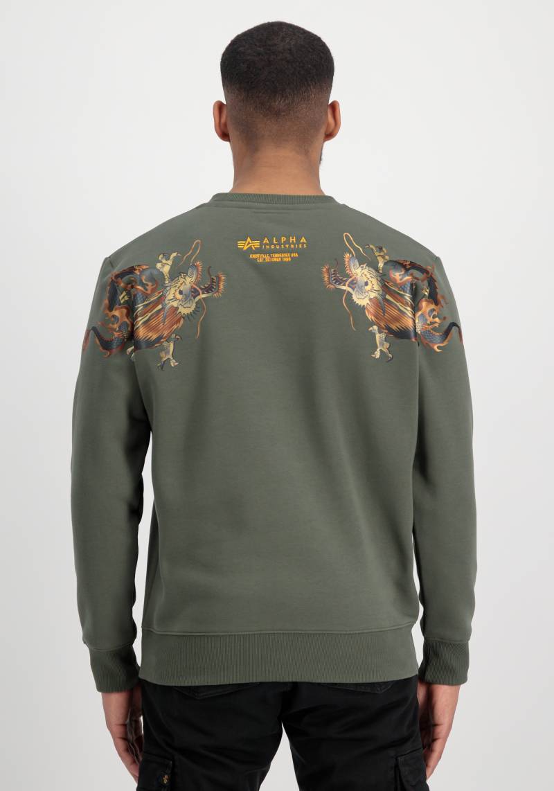 Alpha Industries Sweater »Alpha Industries Men - Sweatshirts Dragon EMB Sweater« von alpha industries