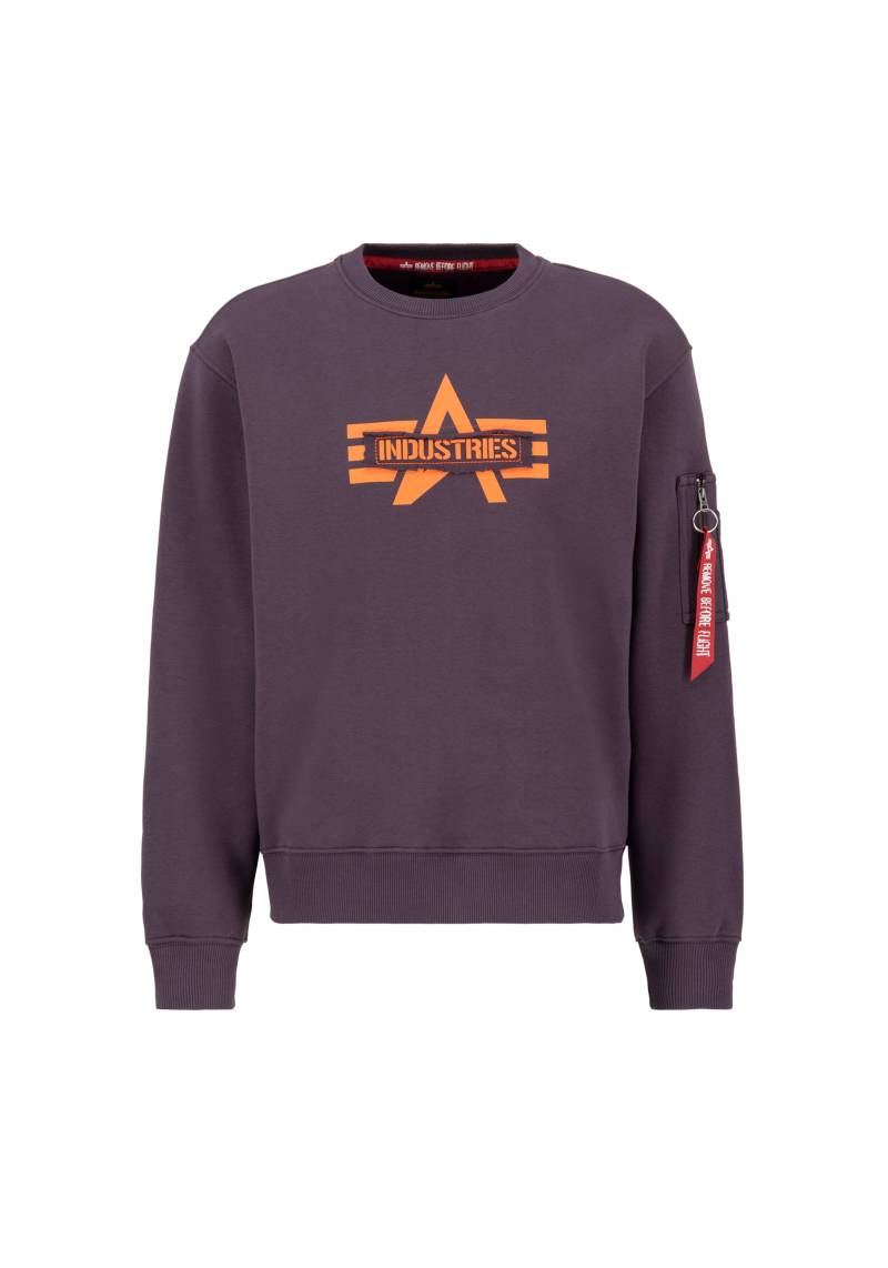 Alpha Industries Sweater »Alpha Industries Men - Sweatshirts Logo Edge Crewneck« von alpha industries