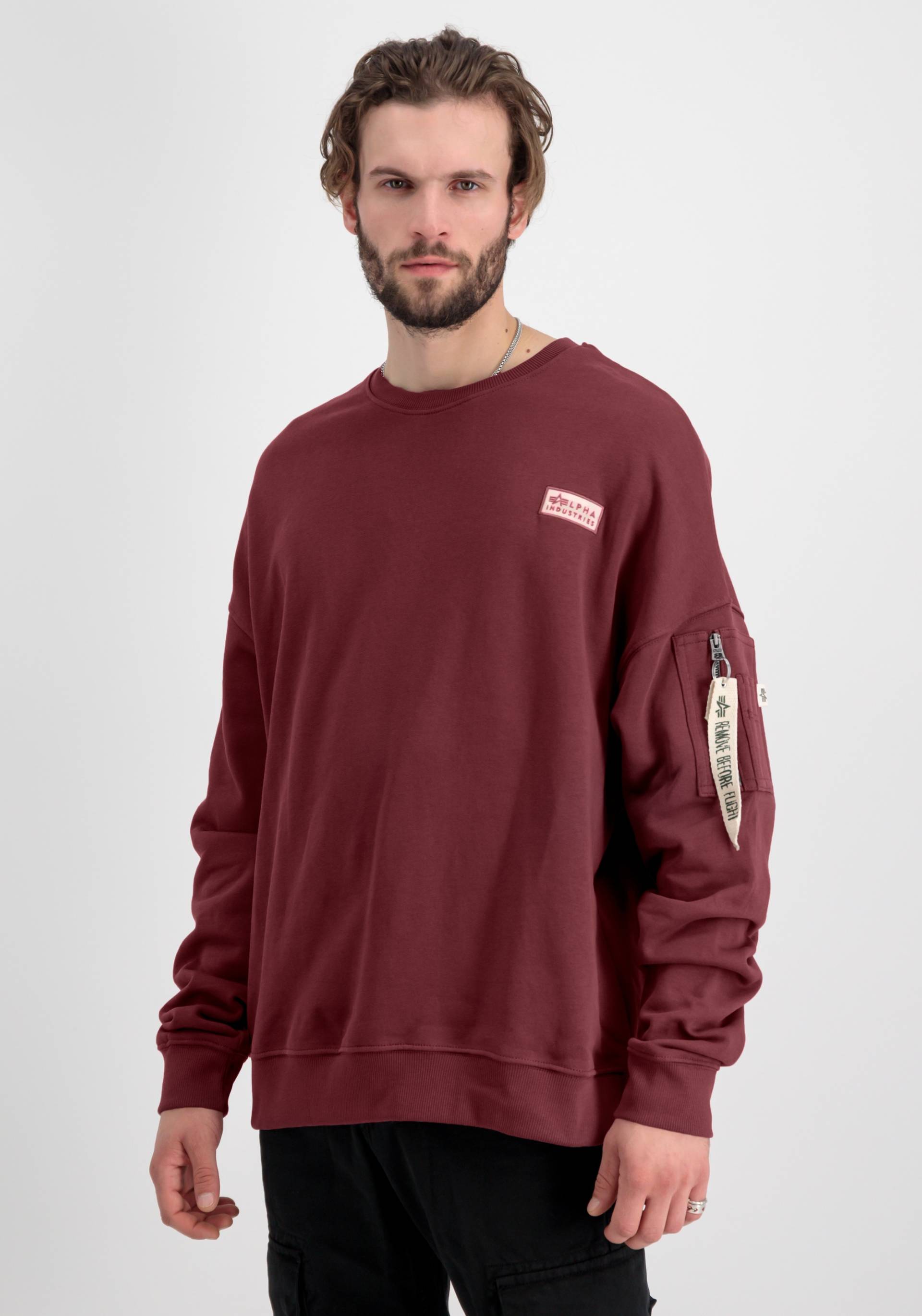 Alpha Industries Sweater »Alpha Industries Men - Sweatshirts Organics OS Sweater« von alpha industries