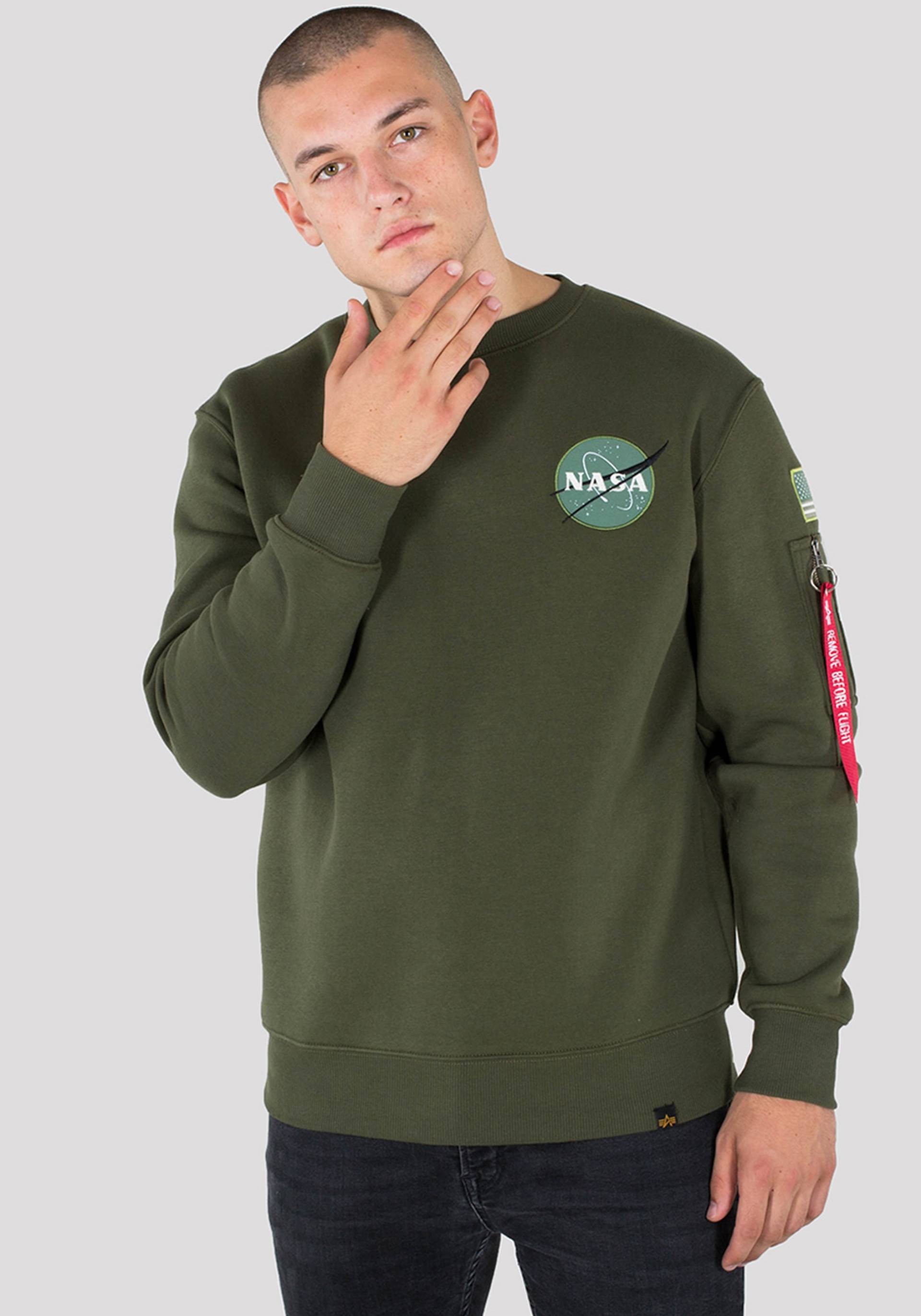 Alpha Industries Sweater »Alpha Industries Men - Sweatshirts Space Shuttle Sweater« von alpha industries