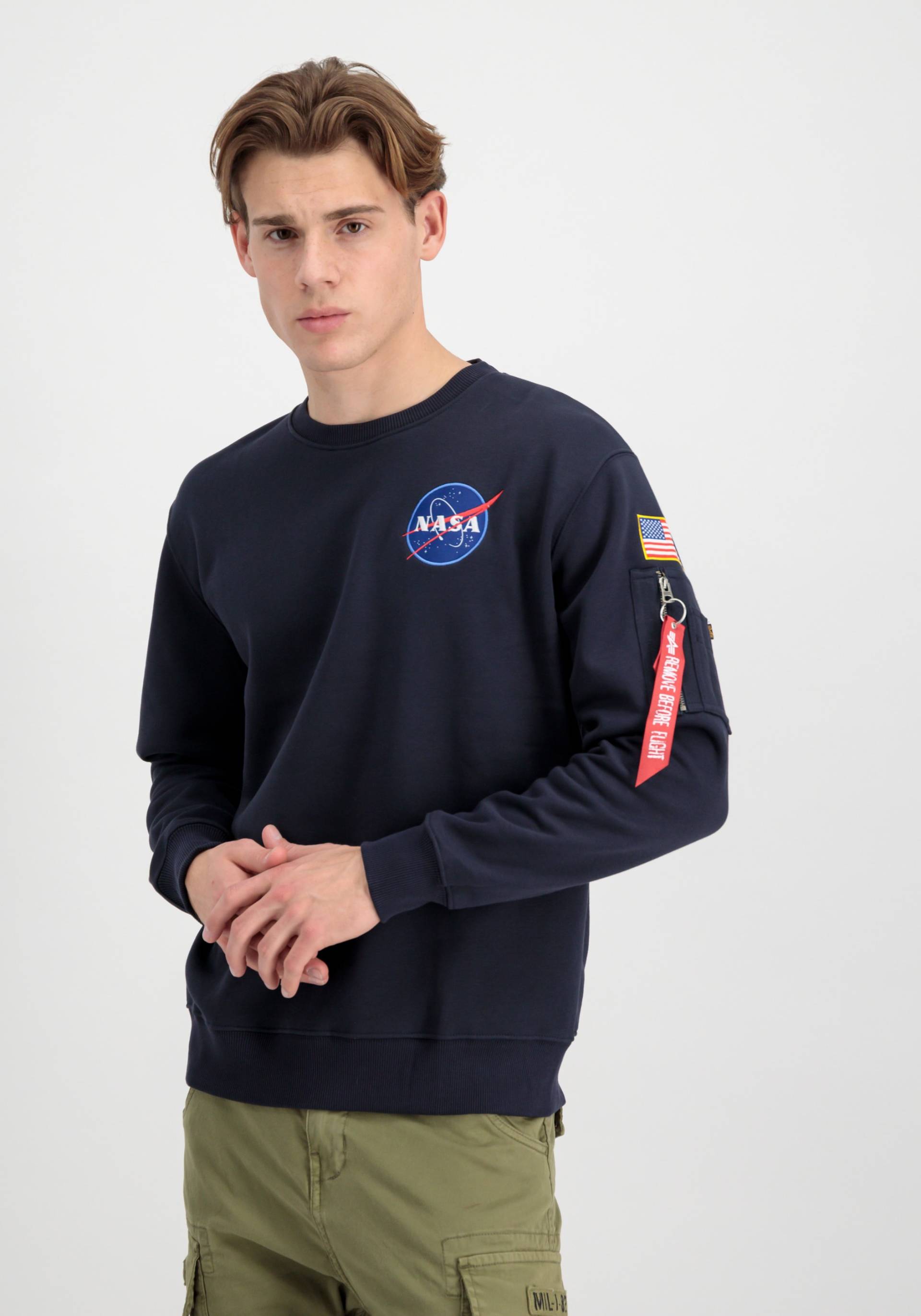 Alpha Industries Sweater »Alpha Industries Men - Sweatshirts Space Shuttle Sweater« von alpha industries