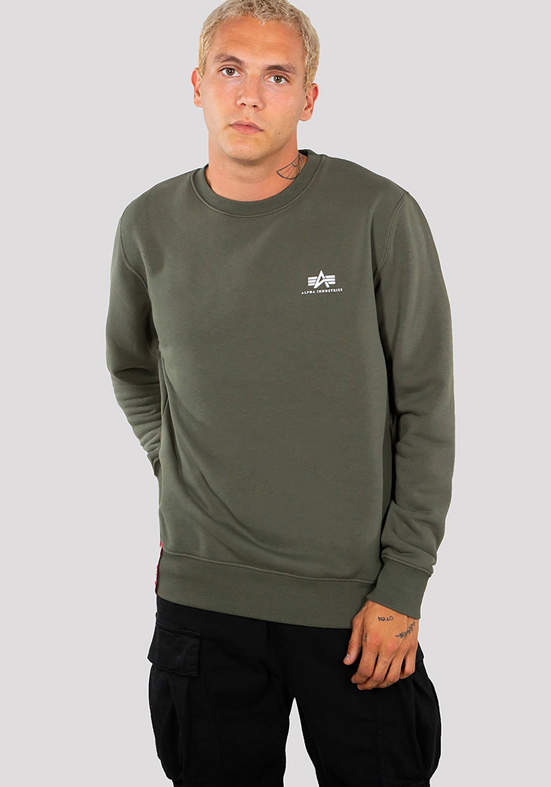 Alpha Industries Sweatshirt »Basic Sweater small Logo« Alpha Industries Sweatshirt »Basic Sweater small Logo« von alpha industries