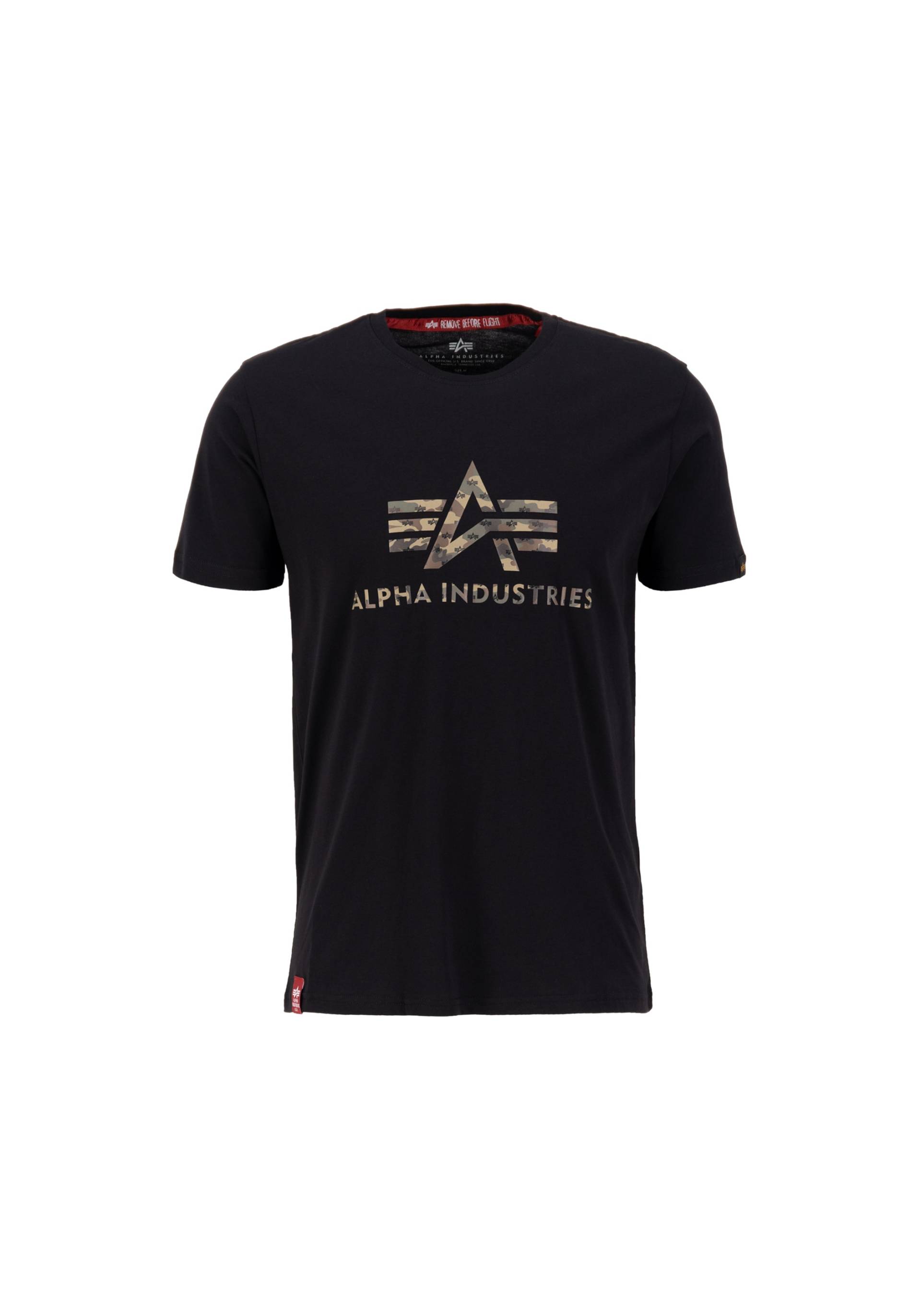 Alpha Industries T-Shirt »Alpha Industries Men - T-Shirts 3D Camo Logo T-Shirt« von alpha industries