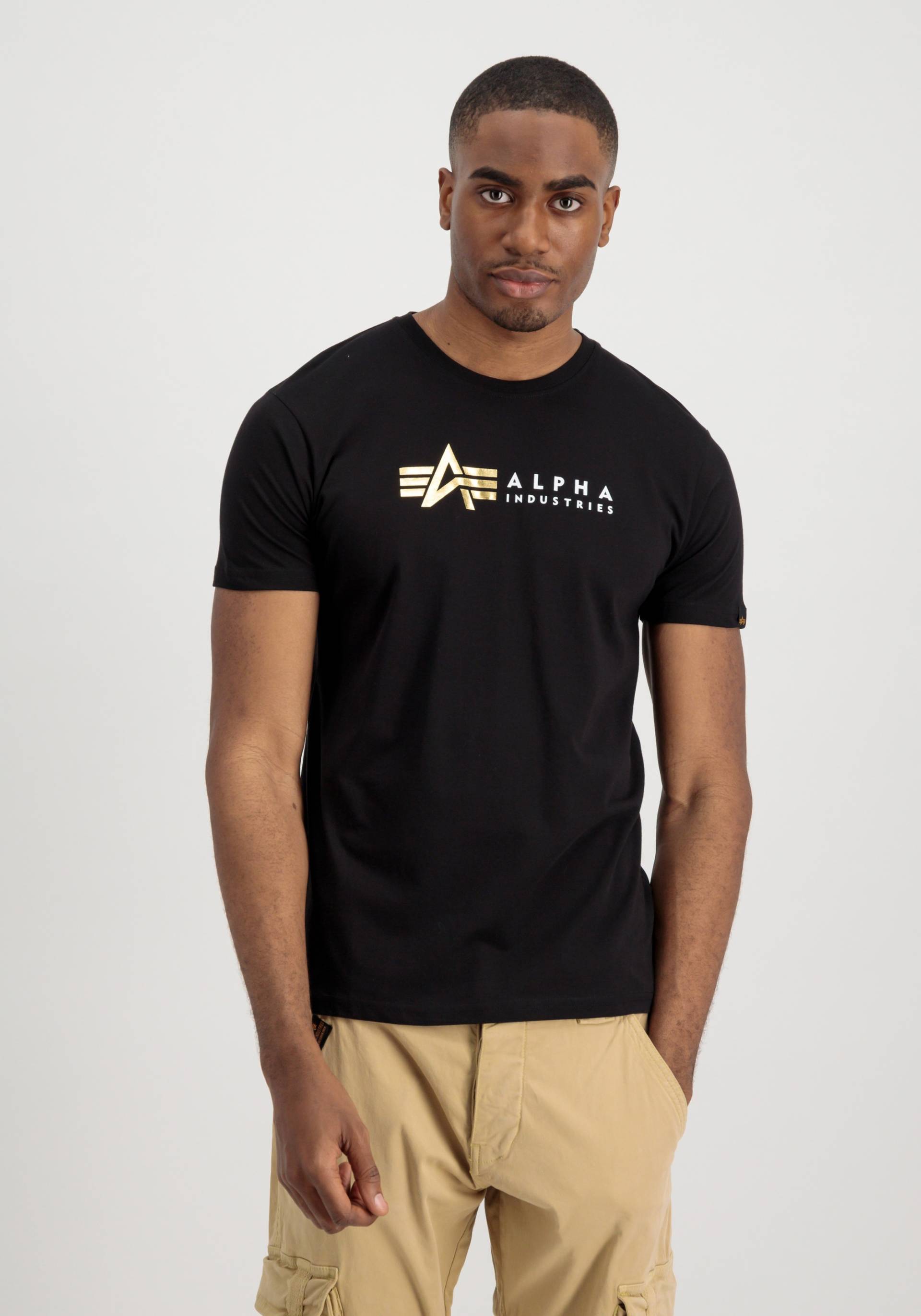 Alpha Industries T-Shirt »Alpha Industries Men - T-Shirts Alpha Label T-Shirt FP« von alpha industries