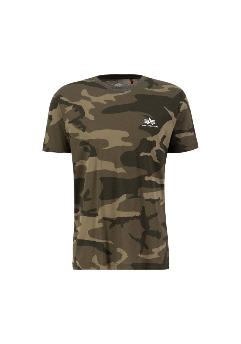 Alpha Industries T-Shirt »Alpha Industries Men - T-Shirts Backprint T Camo« von alpha industries