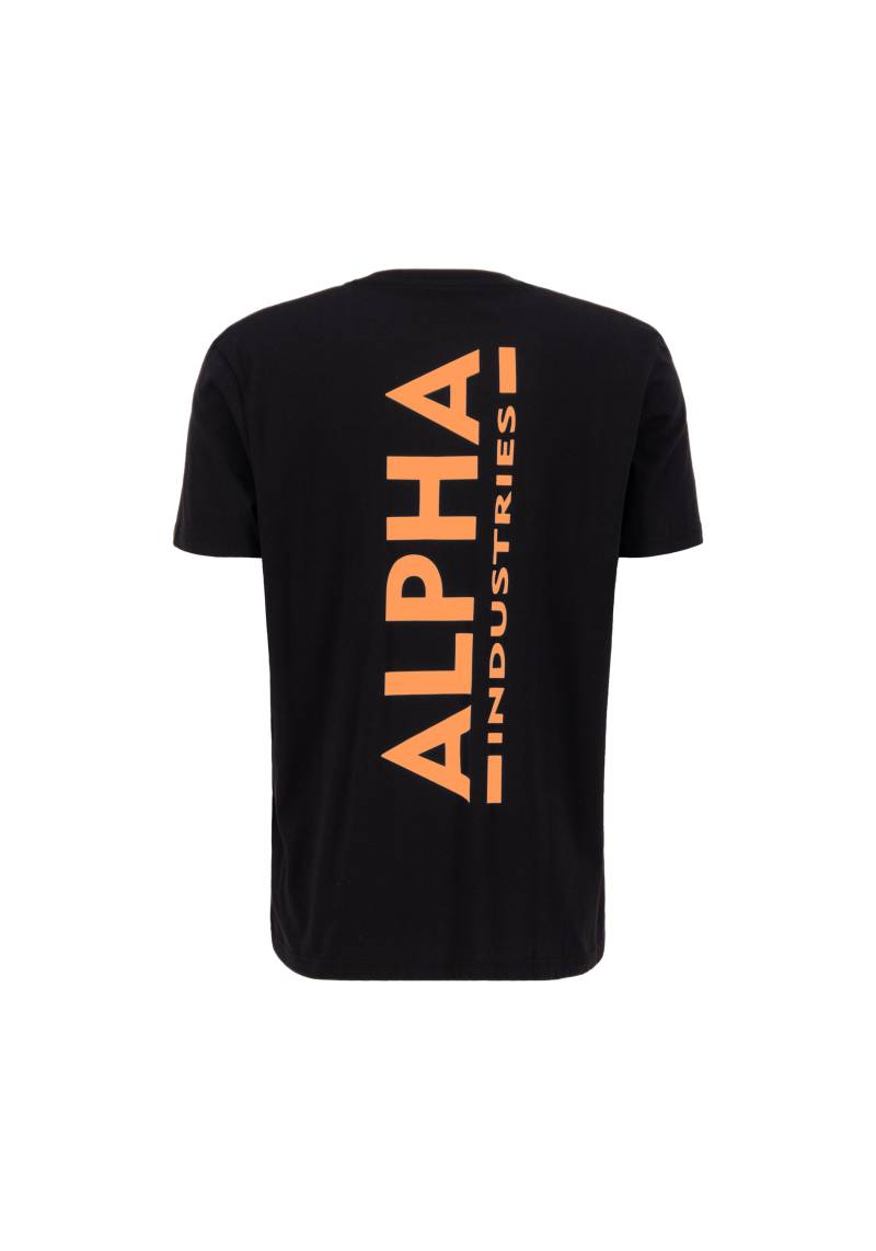 Alpha Industries T-Shirt »Alpha Industries Men - T-Shirts Backprint T Reflective Print« von alpha industries