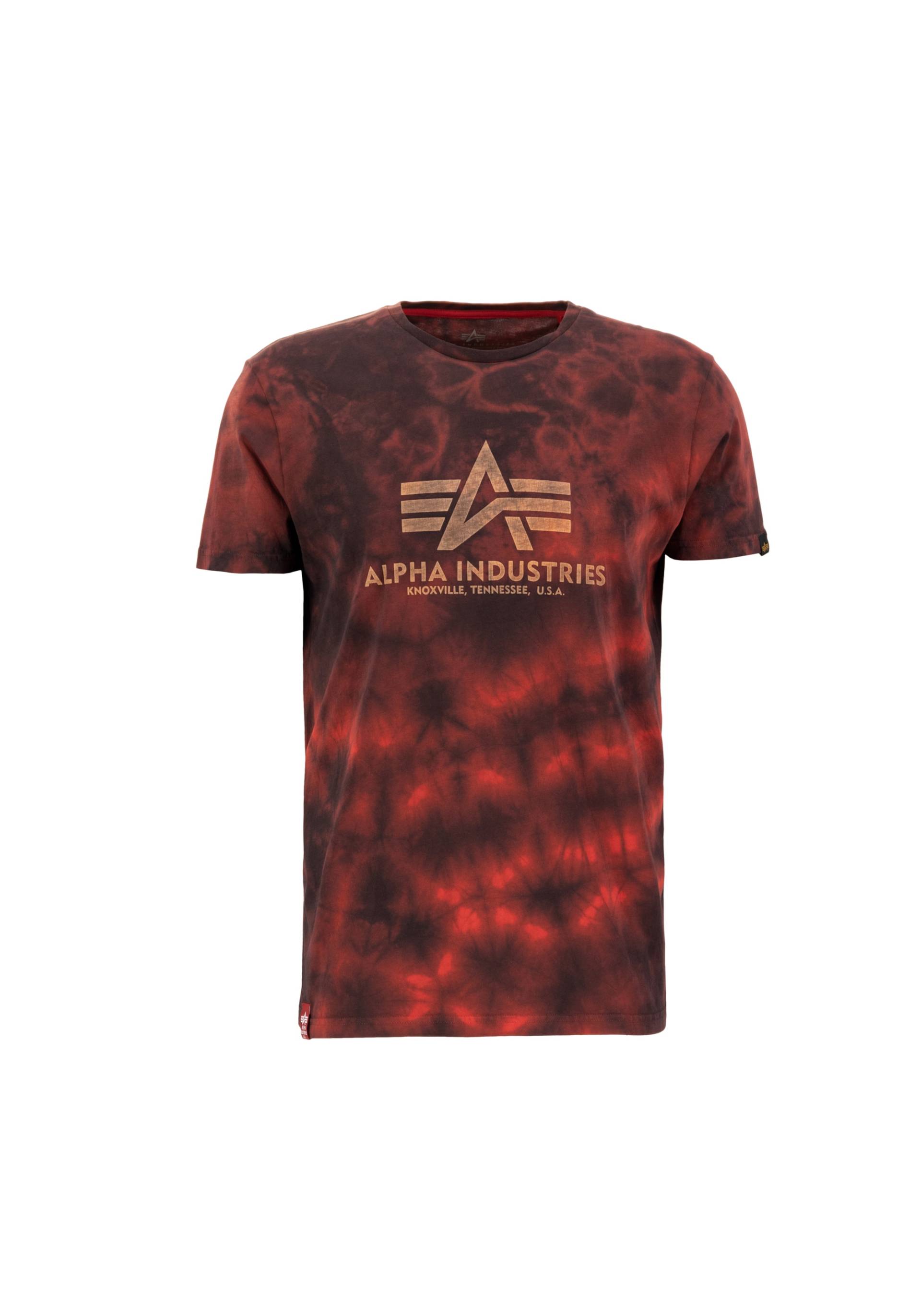 Alpha Industries T-Shirt »Alpha Industries Men - T-Shirts Basic T-Shirt Batik« von alpha industries