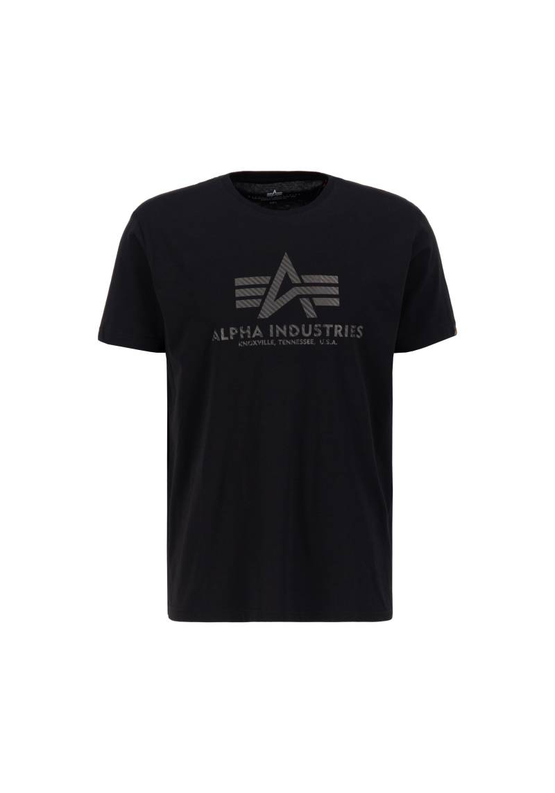 Alpha Industries T-Shirt »Alpha Industries Men - T-Shirts Basic T Carbon« von alpha industries