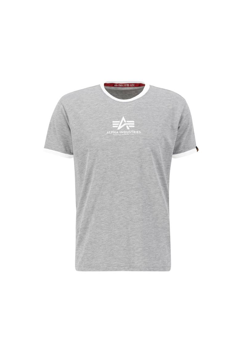 Alpha Industries T-Shirt »Alpha Industries Men - T-Shirts Basic T Contrast ML« von alpha industries