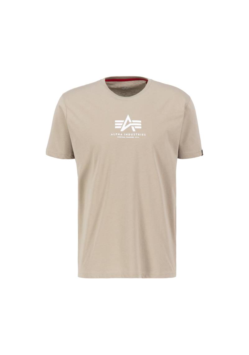 Alpha Industries T-Shirt »Alpha Industries Men - T-Shirts Basic T Mid Logo« von alpha industries