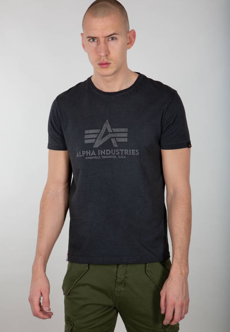 Alpha Industries T-Shirt »Alpha Industries Men - T-Shirts Basic T-Shirt Oildye« von alpha industries