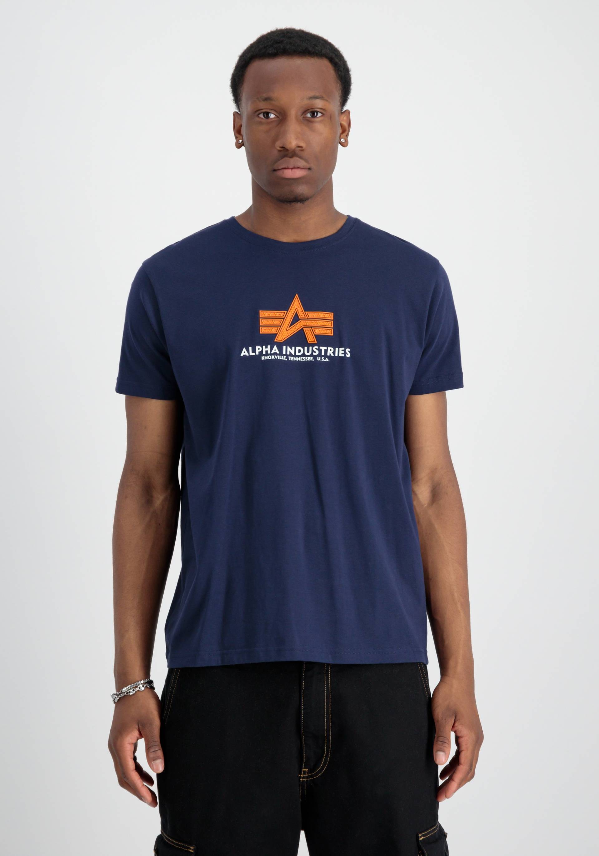 Alpha Industries T-Shirt »ALPHA INDUSTRIES Men - T-Shirts Basic T Rubber« von alpha industries