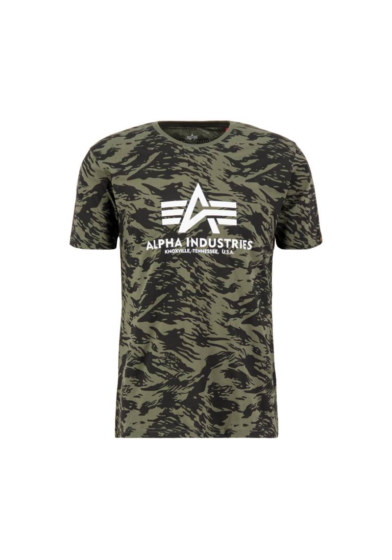 Alpha Industries T-Shirt »Alpha Industries Men - T-Shirts Basic T-Shirt Camo« von alpha industries