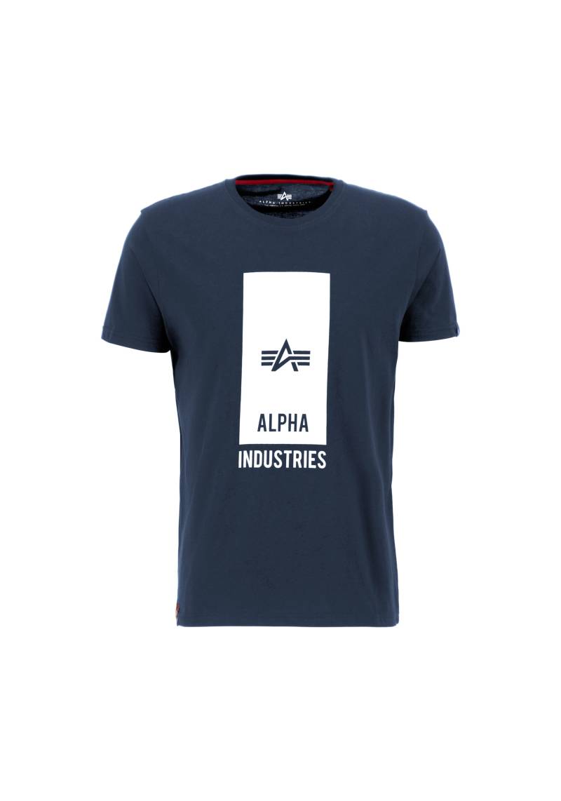 Alpha Industries T-Shirt »Alpha Industries Men - T-Shirts Block Logo T« von alpha industries