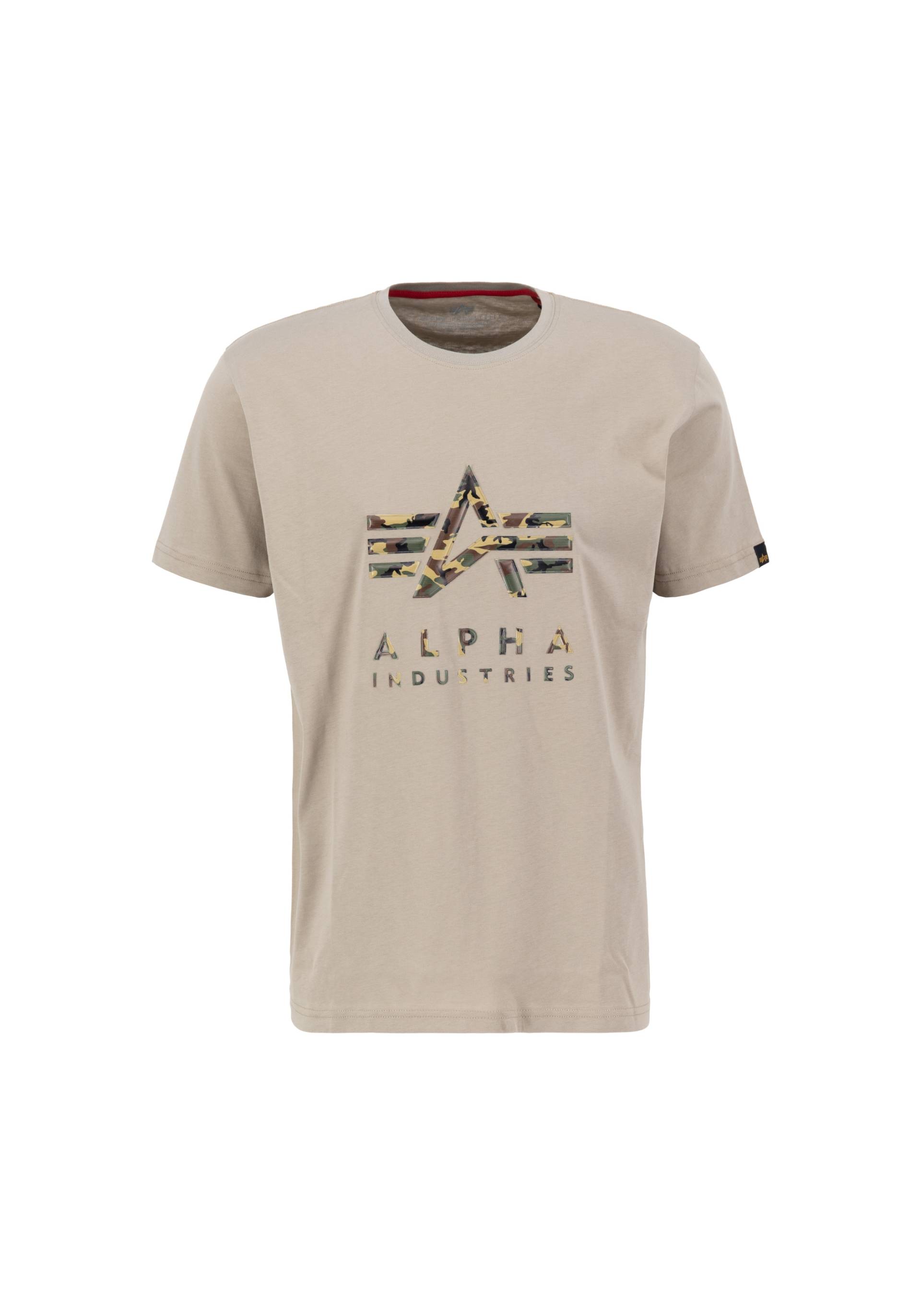 Alpha Industries T-Shirt »Alpha Industries Men - T-Shirts Camo Puff Print T« von alpha industries