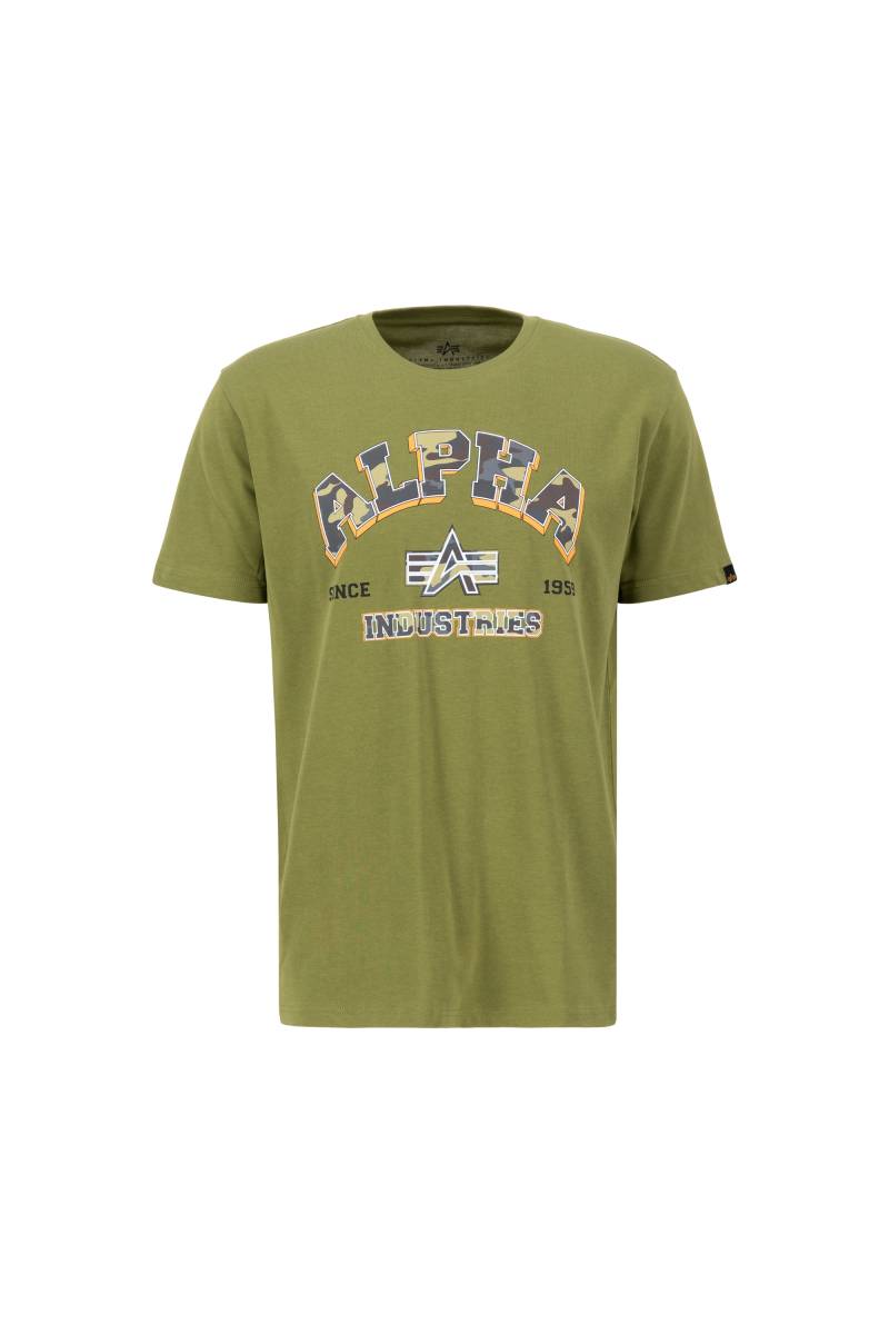 Alpha Industries T-Shirt »Alpha Industries Men - T-Shirts College Camo T« von alpha industries