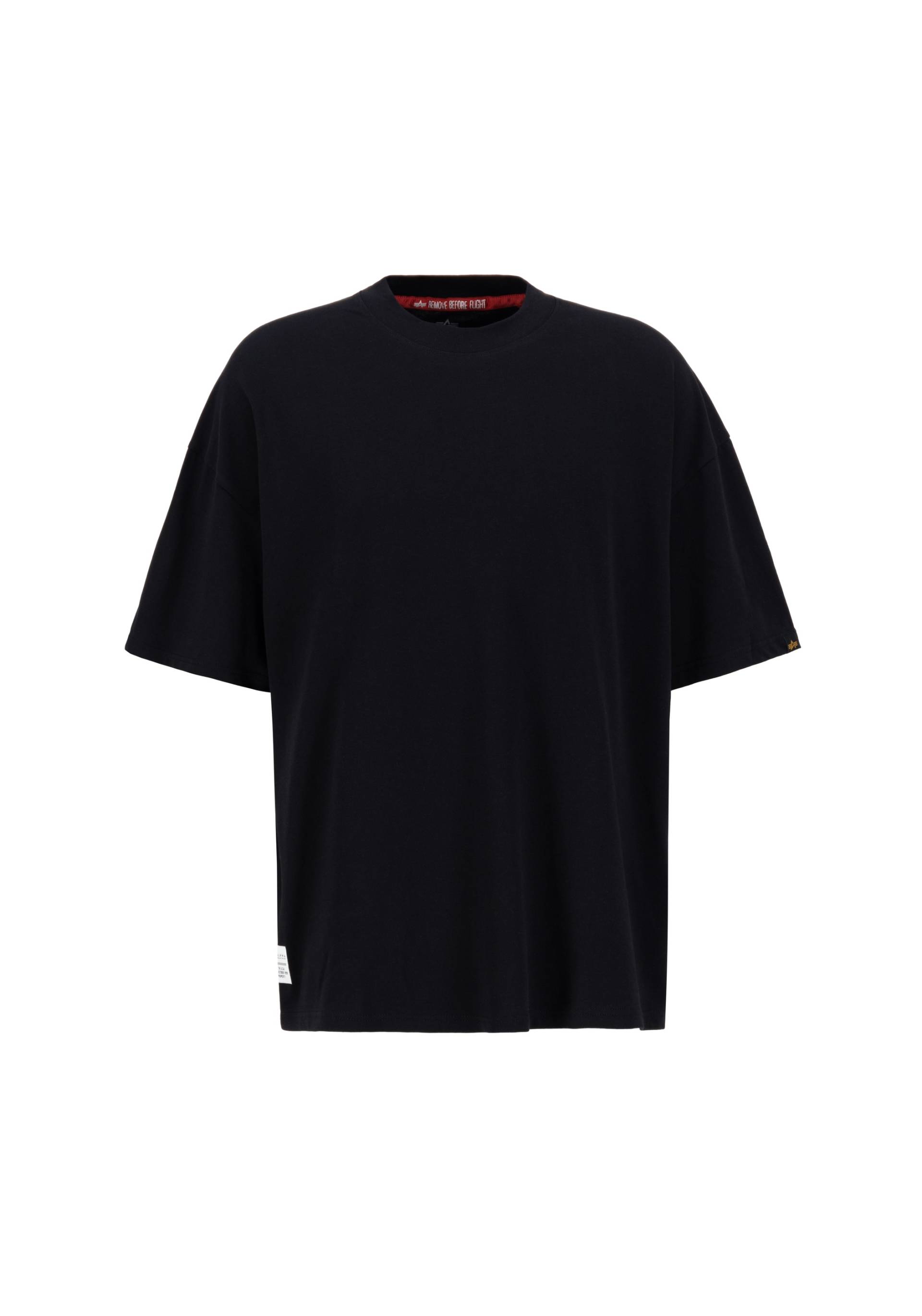 Alpha Industries T-Shirt »Alpha Industries Men - T-Shirts Logo Back Print T« von alpha industries