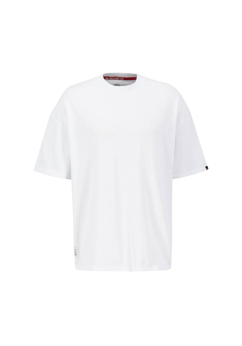 Alpha Industries T-Shirt »Alpha Industries Men - T-Shirts Logo BP T« von alpha industries