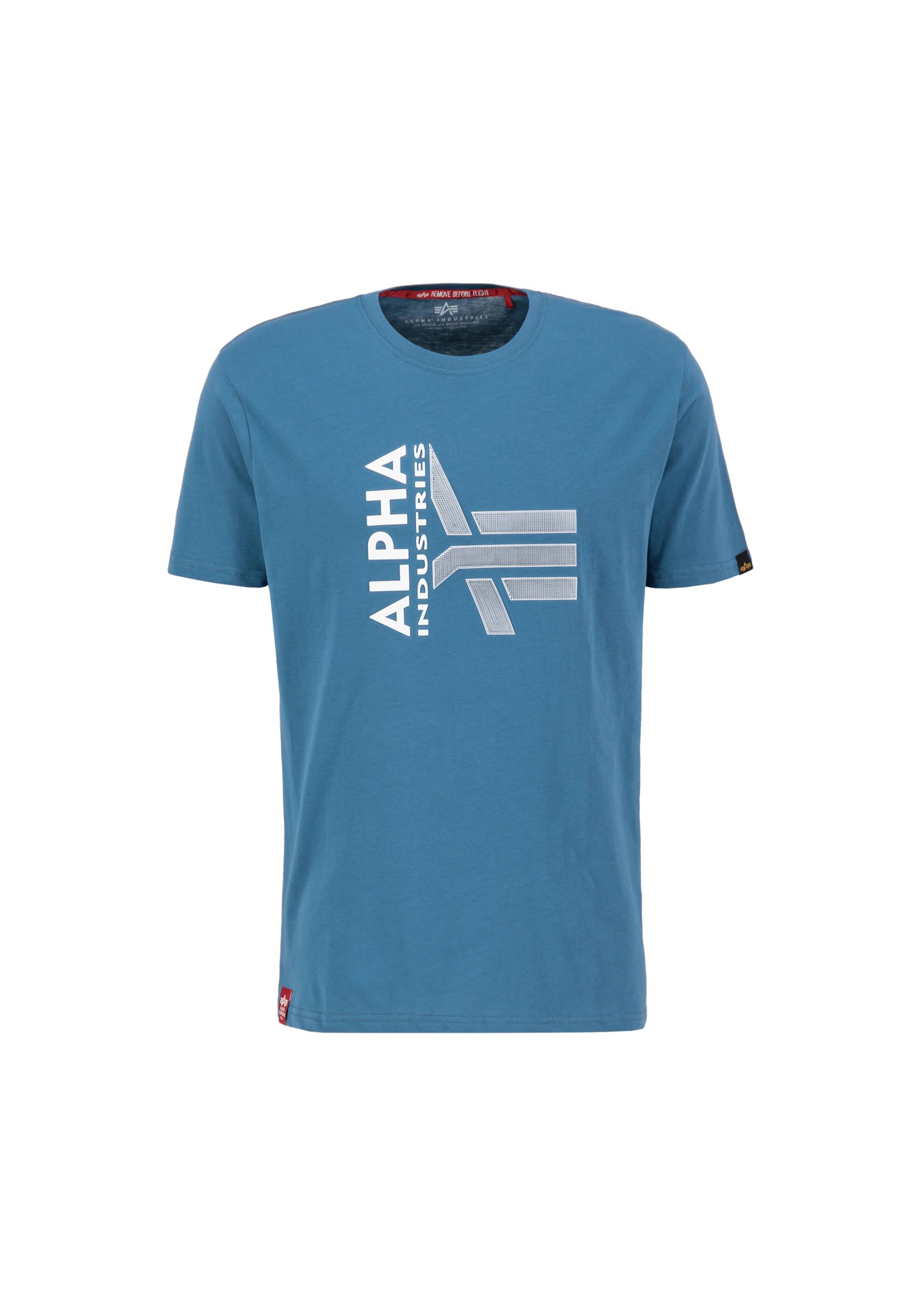 Alpha Industries T-Shirt »Alpha Industries Men - T-Shirts Logo Rubber T« von alpha industries