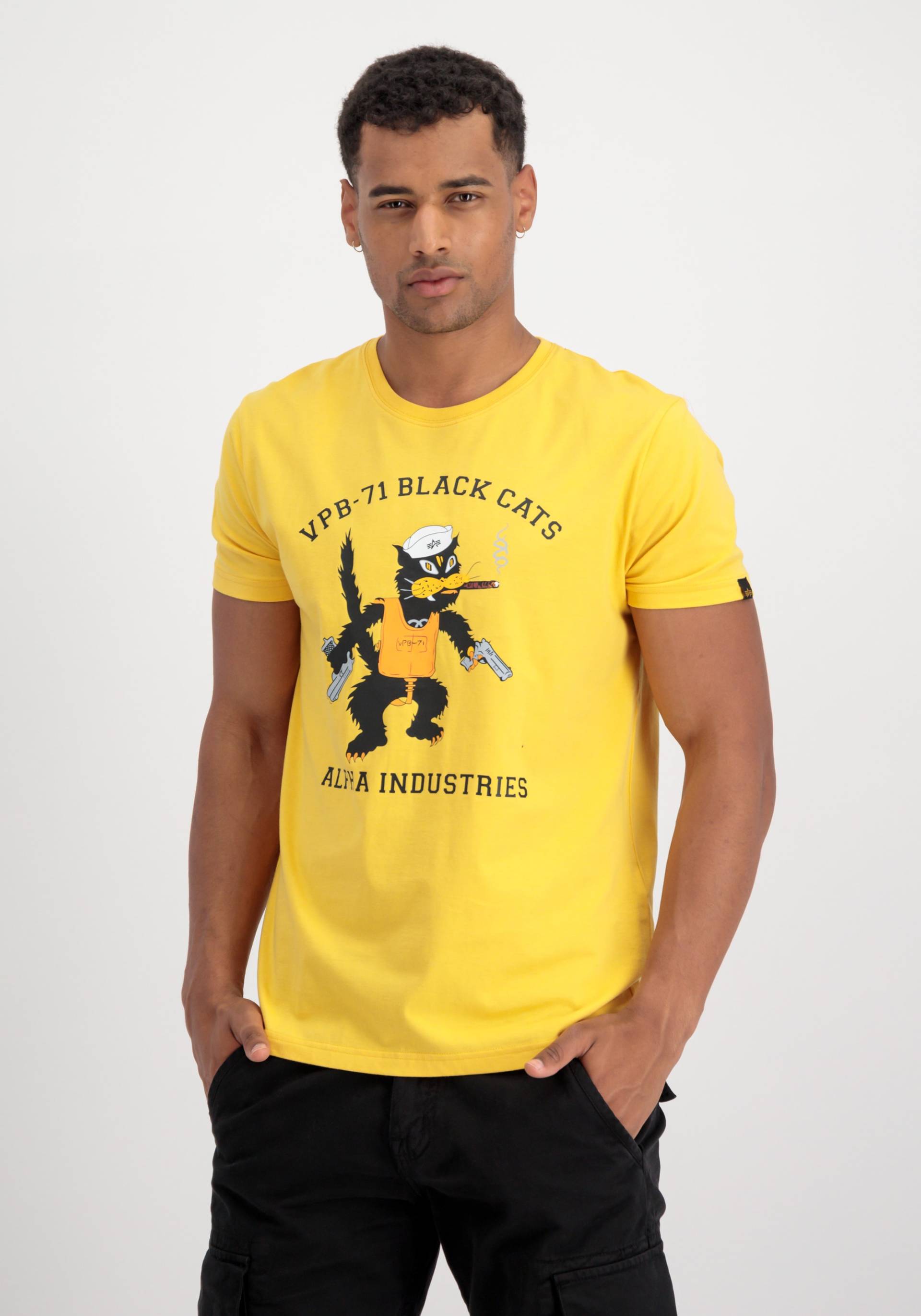 Alpha Industries T-Shirt »Alpha Industries Men - T-Shirts PB Squadron T« von alpha industries